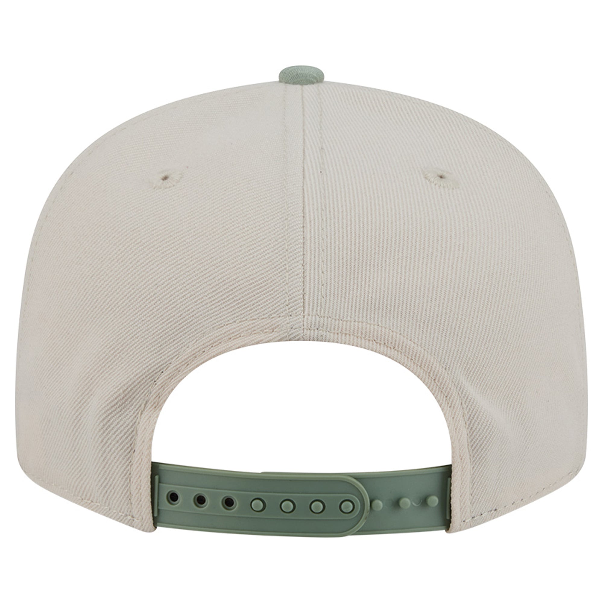 Men's New Era  Cream/Light Green Detroit Pistons Color Pack 9FIFTY Snapback Hat