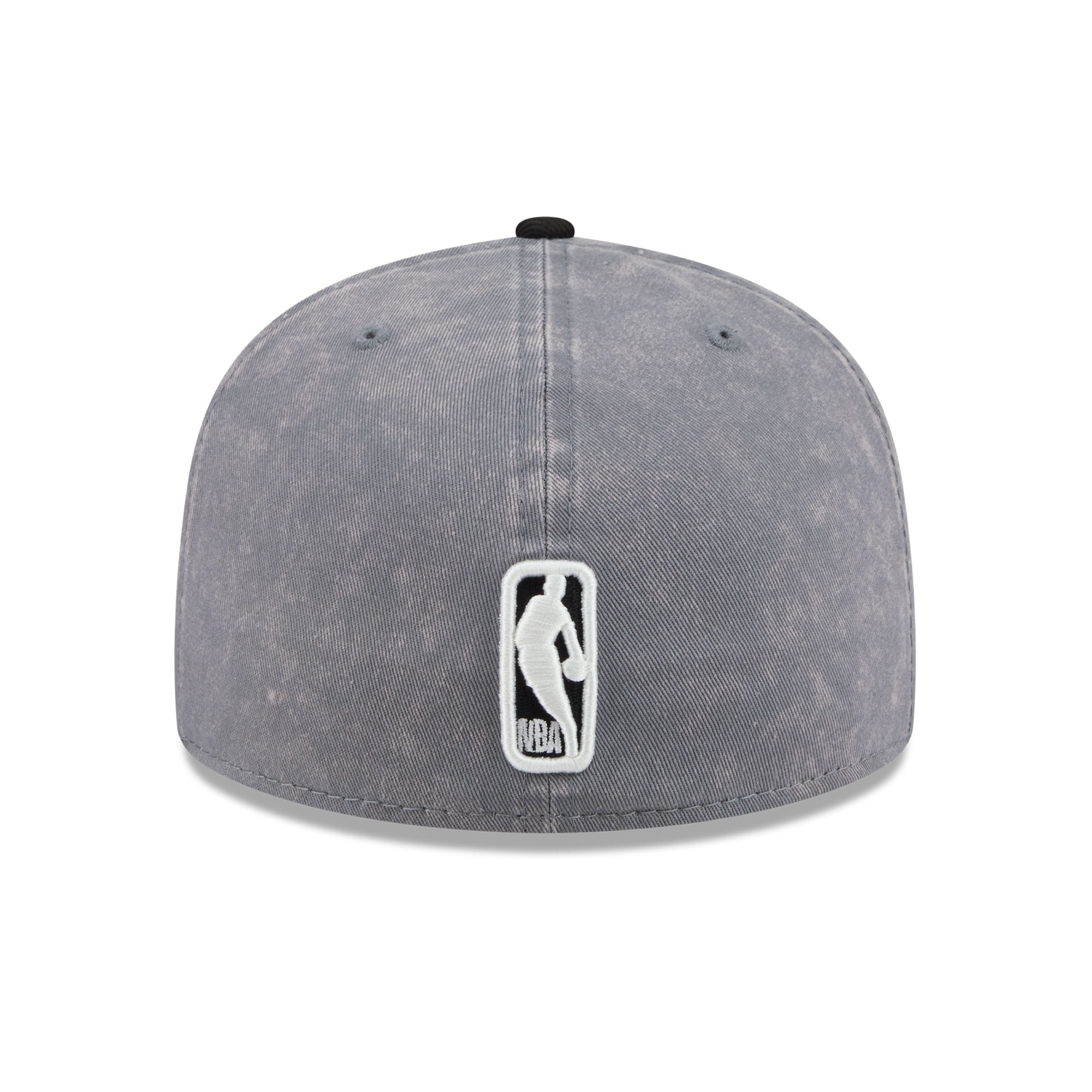Men's New Era Gray/Black Detroit Pistons Washed 59FIFTY Fitted Hat