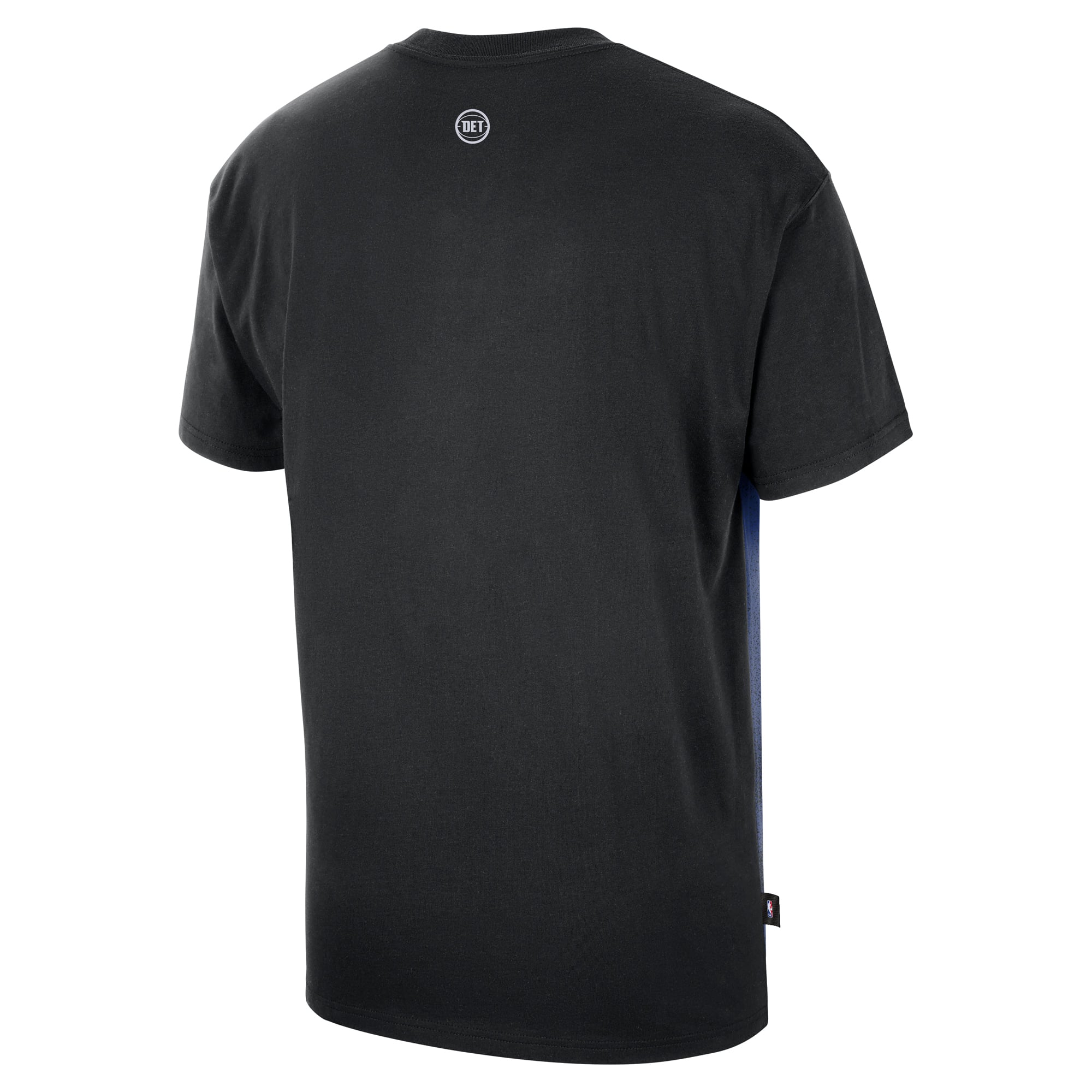 T-shirt d'entraînement Nike Detroit Pistons 2026 Standard Issue noir pour homme