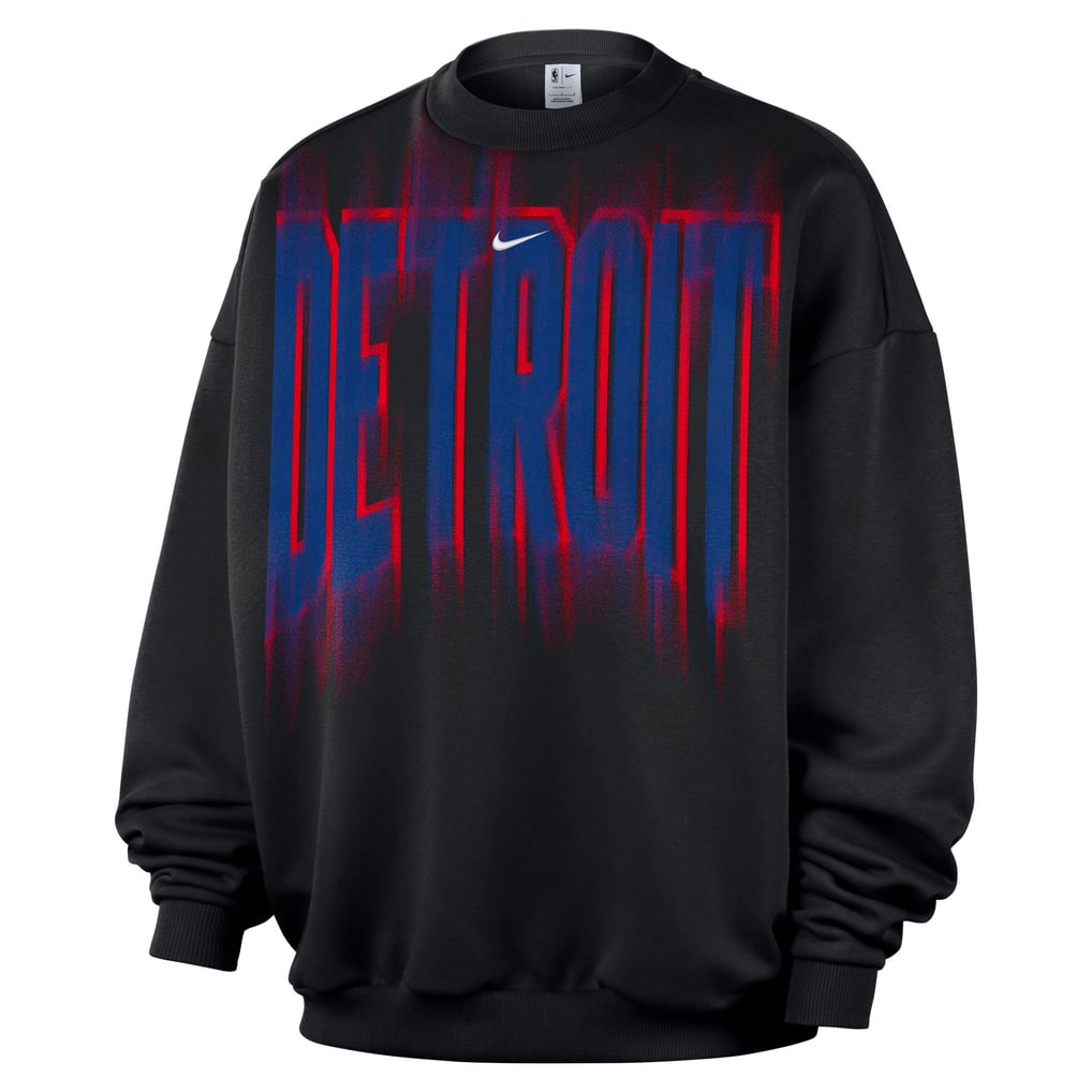 Detroit Pistons Nike 2026/27 Standard Issue Team Fleece Pullover ...