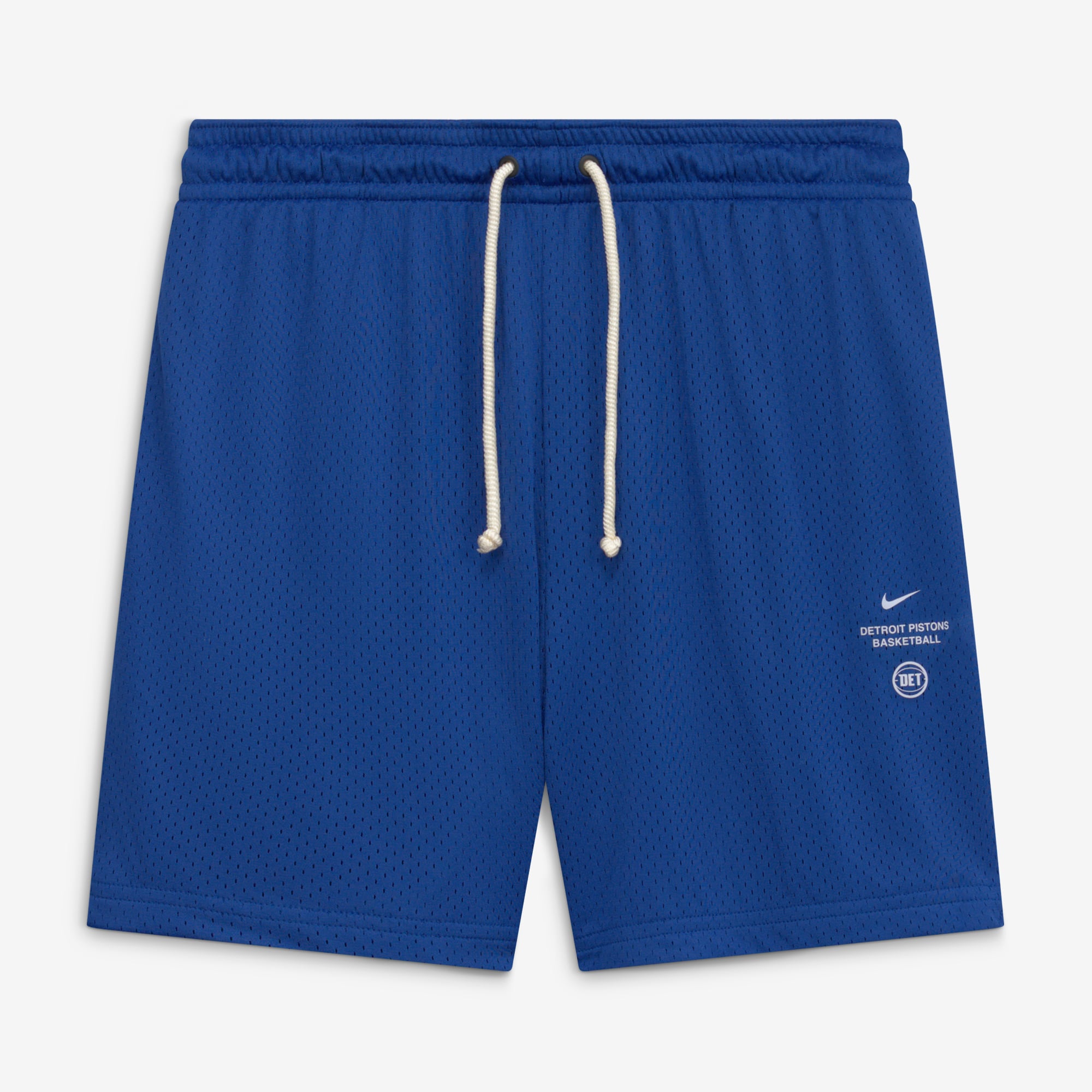 Short d'entraînement Nike Detroit Pistons bleu standard 2026 pour homme