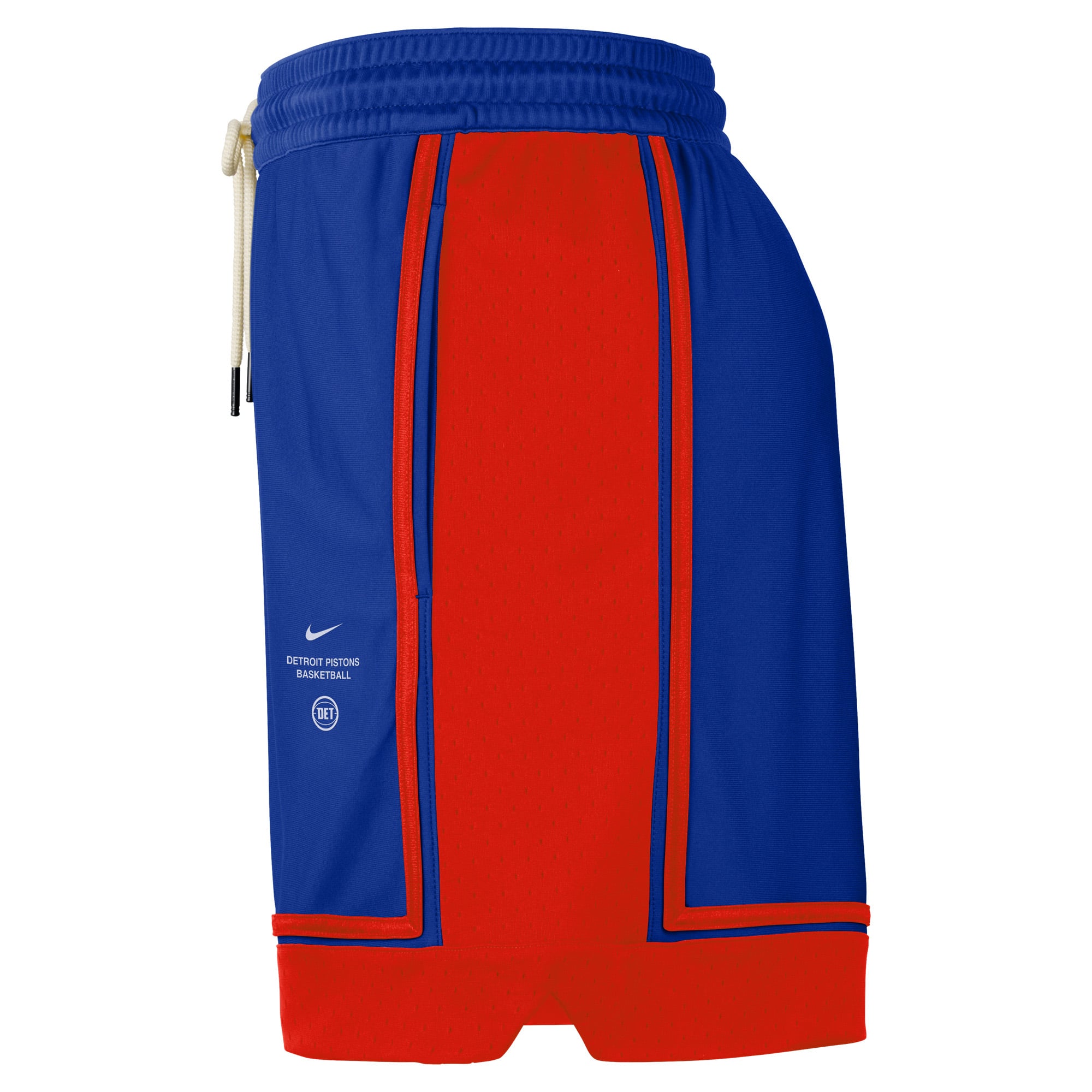 Short de match Nike bleu Detroit Pistons 2026 Standard Issue pour homme