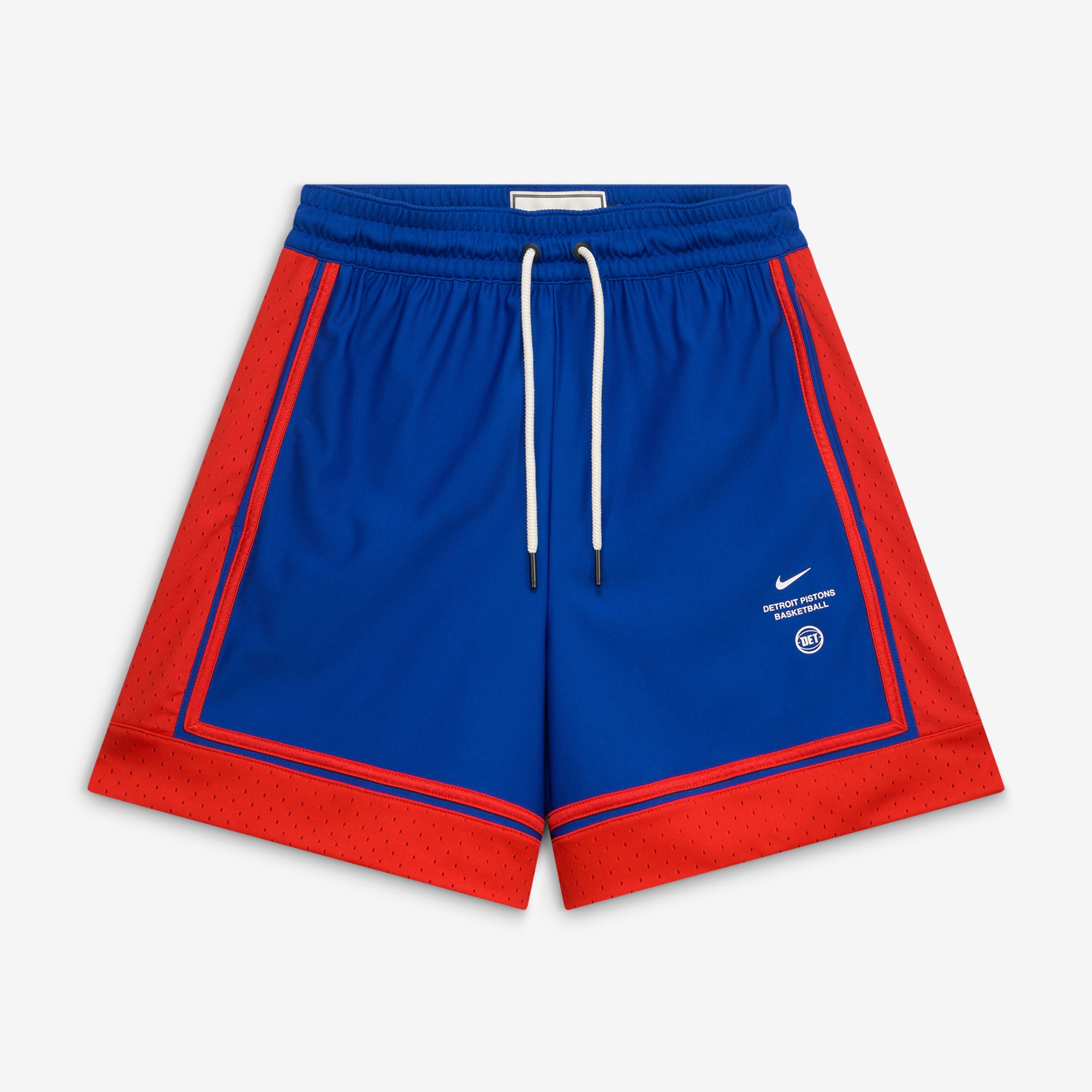 Short de match Nike bleu Detroit Pistons 2026 Standard Issue pour homme