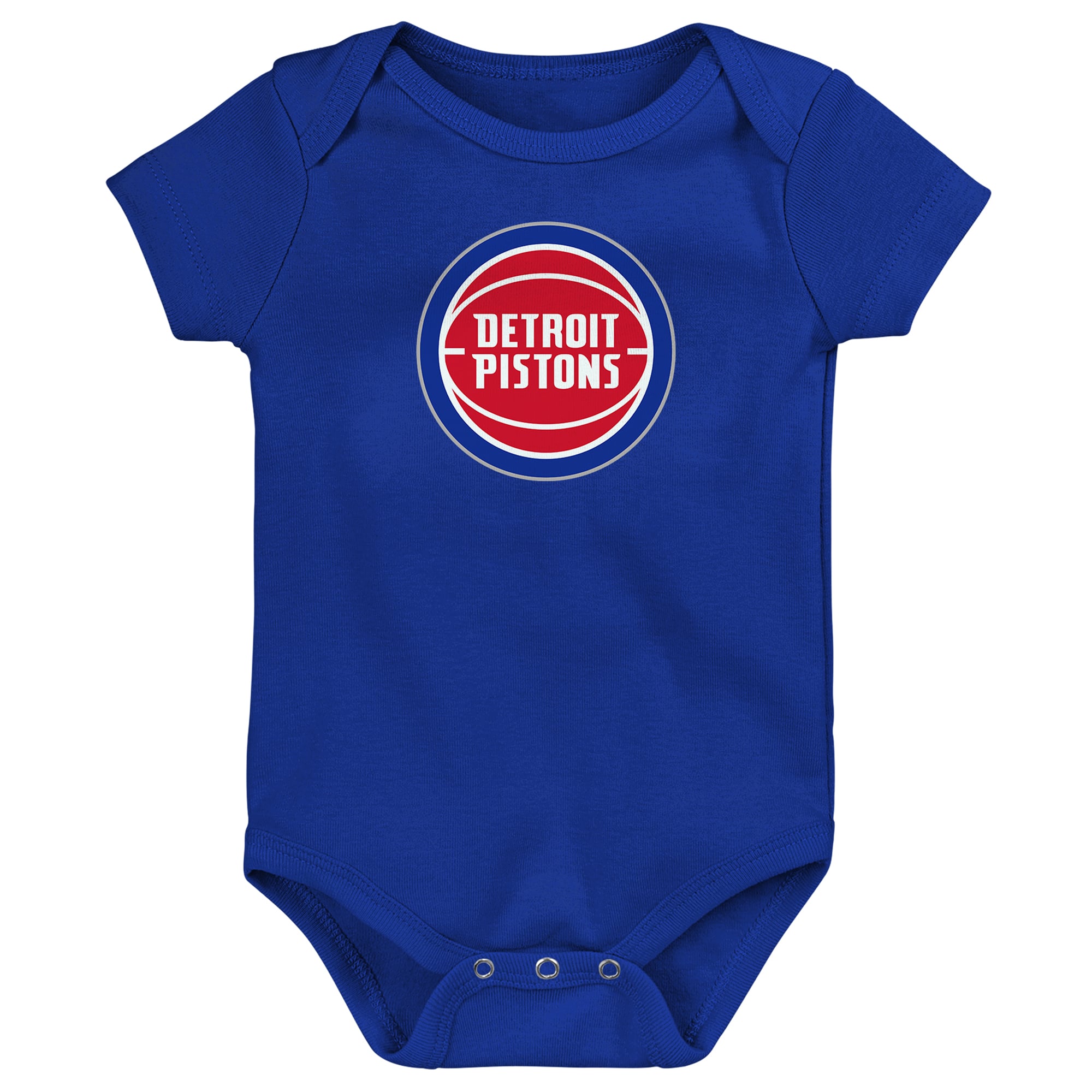 Body bleu pour nouveau-né Outerstuff avec logo principal des Detroit Pistons