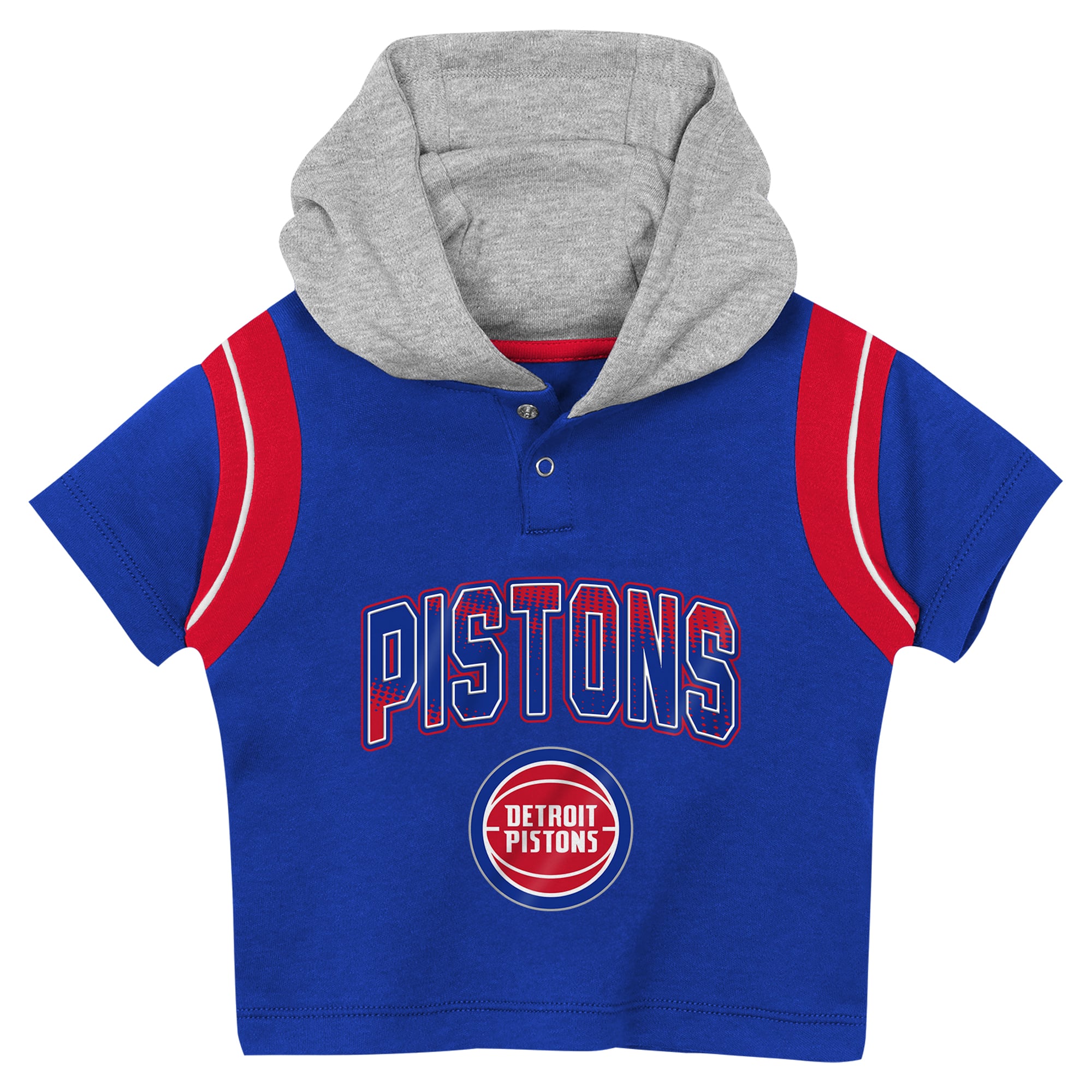 Preschool Outerstuff Blue Detroit Pistons Get Back Short Sleeve Hoodie & Shorts Two-Pack Set