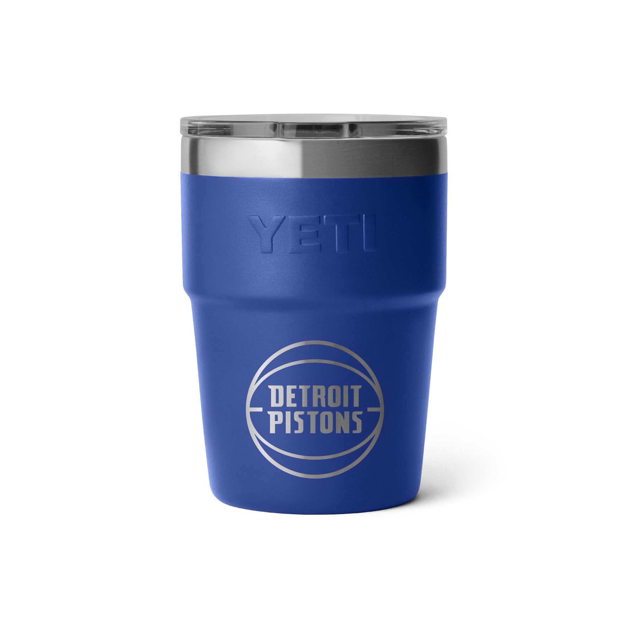 YETI Detroit Pistons 16oz. Rambler Stackable Cup with MagSlider Lid