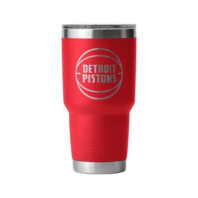 Detroit Pistons YETI 30oz. Rambler Tumbler