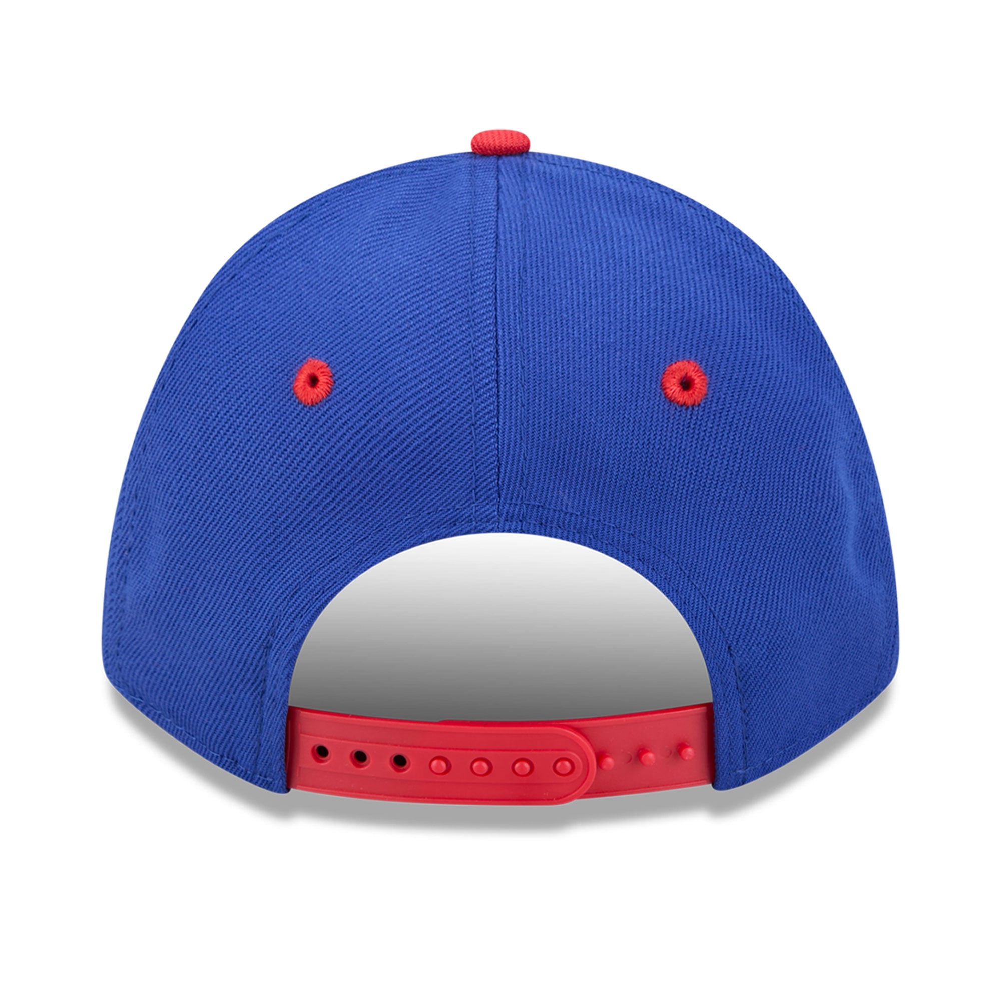 Casquette ajustable New Era bleue Detroit Pistons Arch 9FORTY A-Frame M-Crown pour jeunes