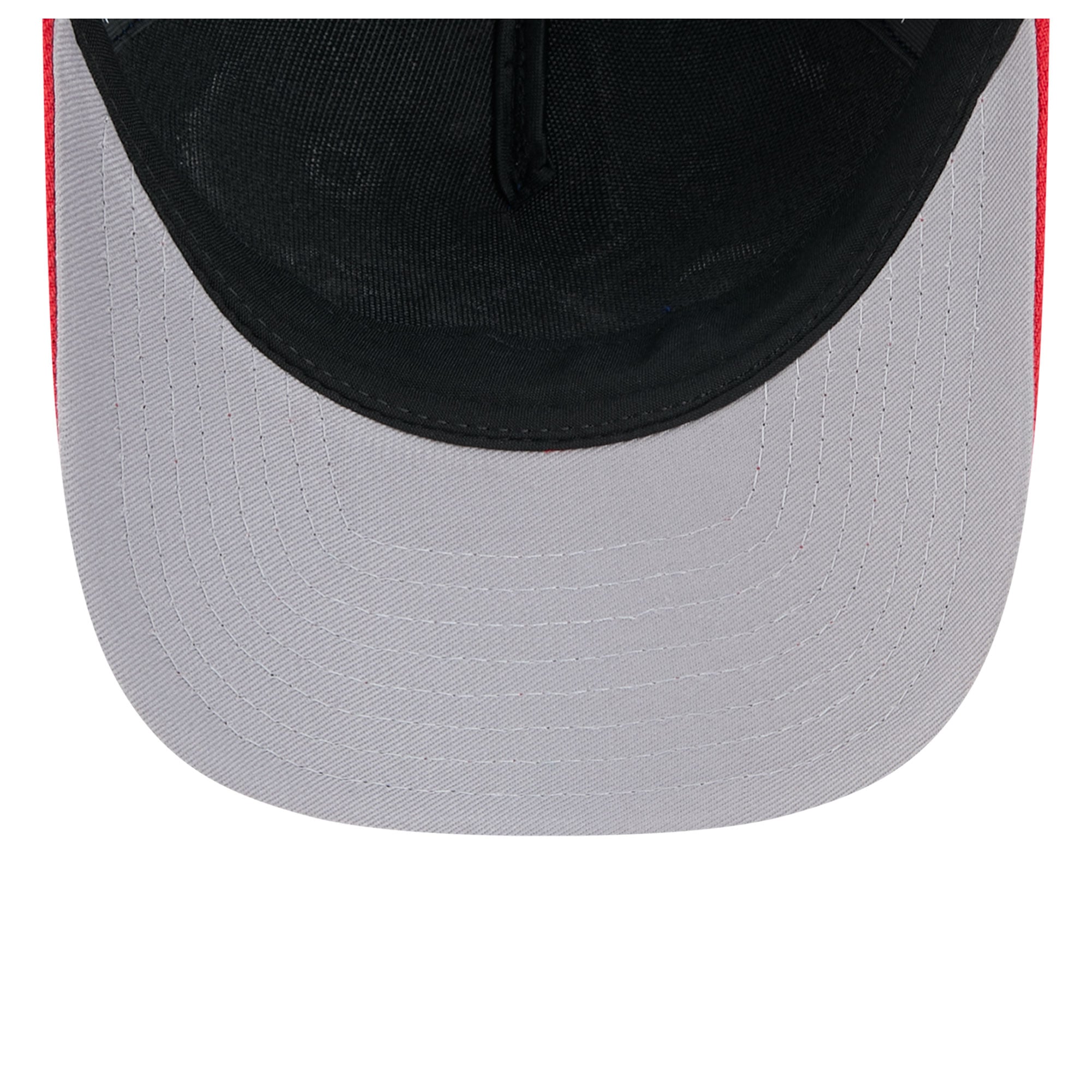 Casquette ajustable New Era bleue Detroit Pistons Arch 9FORTY A-Frame M-Crown pour jeunes