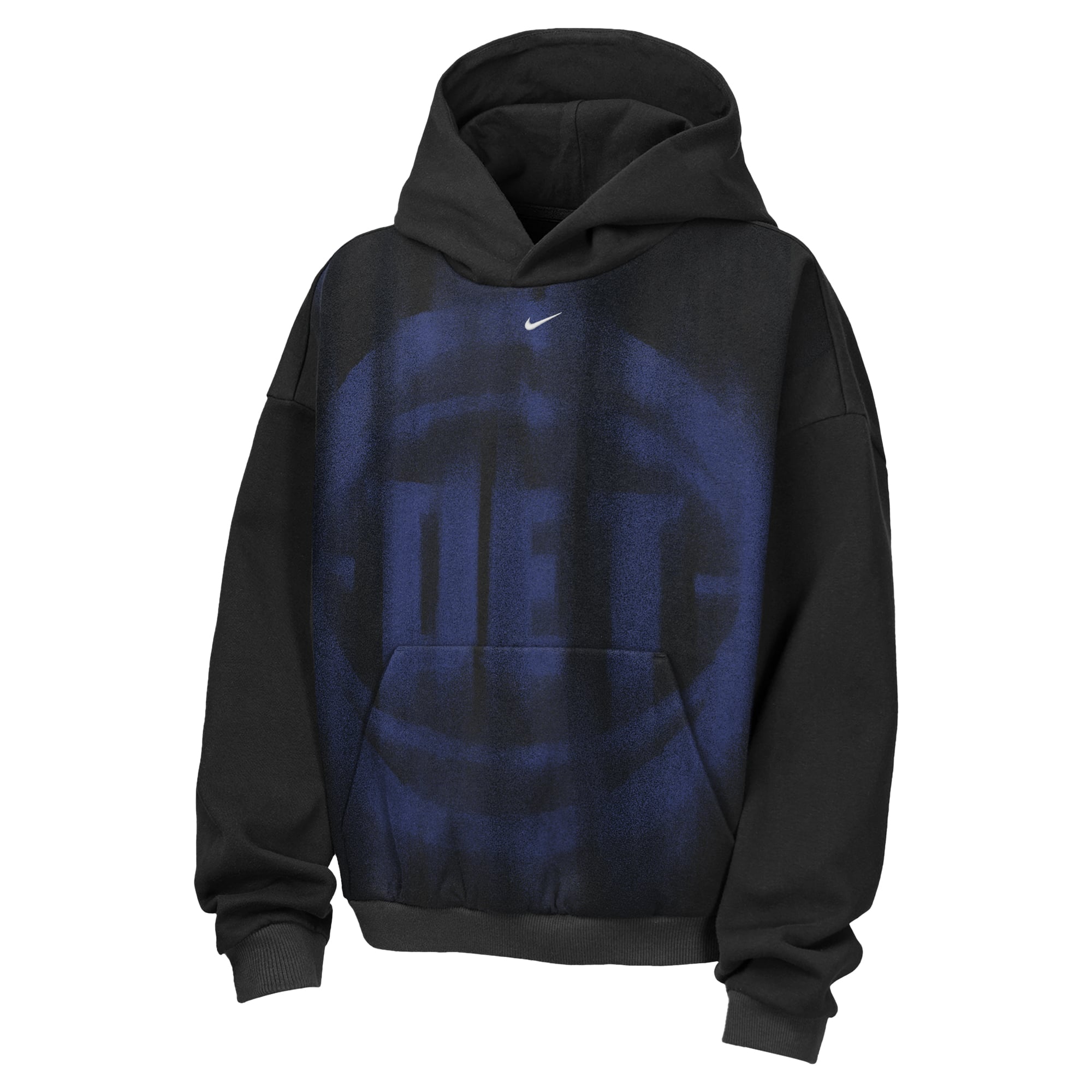 Sweat à capuche en polaire Nike Detroit Pistons 2026 Standard Issue Practice Icon noir pour enfant
