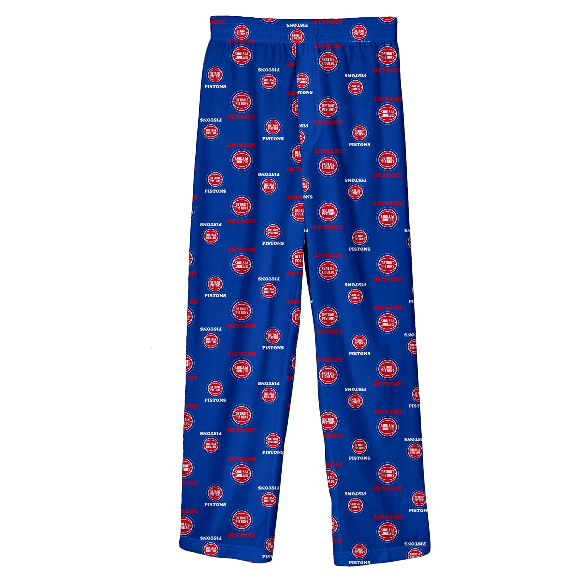 Pantalon de pyjama imprimé Detroit Pistons bleu pour jeunes la marque Outerstuff