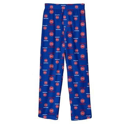 Detroit Pistons Outerstuff Youth Printed Pajama Pants - Blue