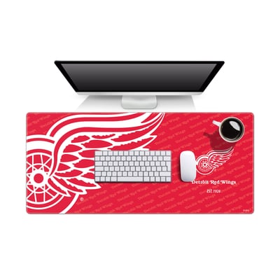 Detroit Red Wings 15.7" x 35.4" Logo Series Desk Pad