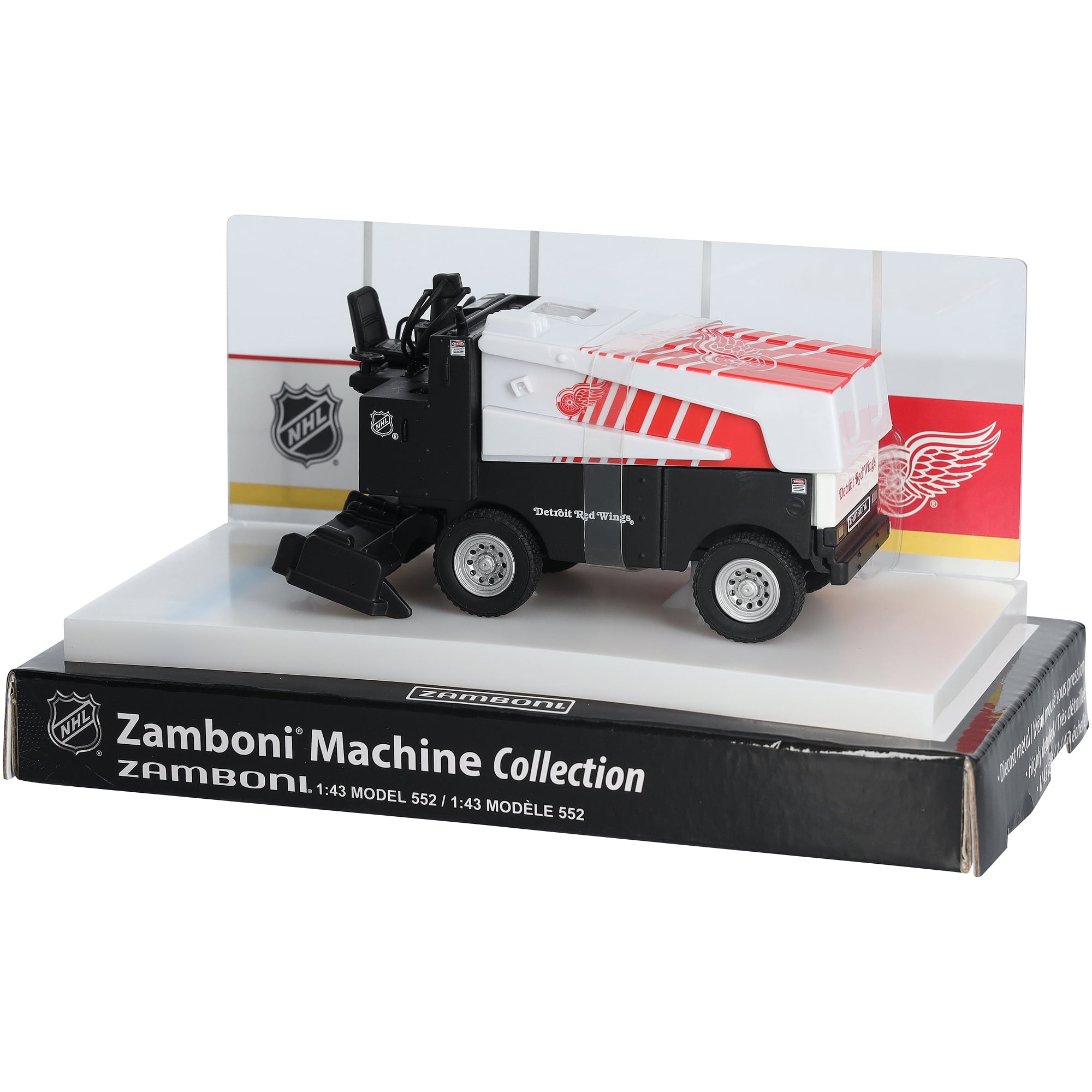 Detroit Red Wings 2026-27 Season 1:43 Scale Die-Cast Zamboni