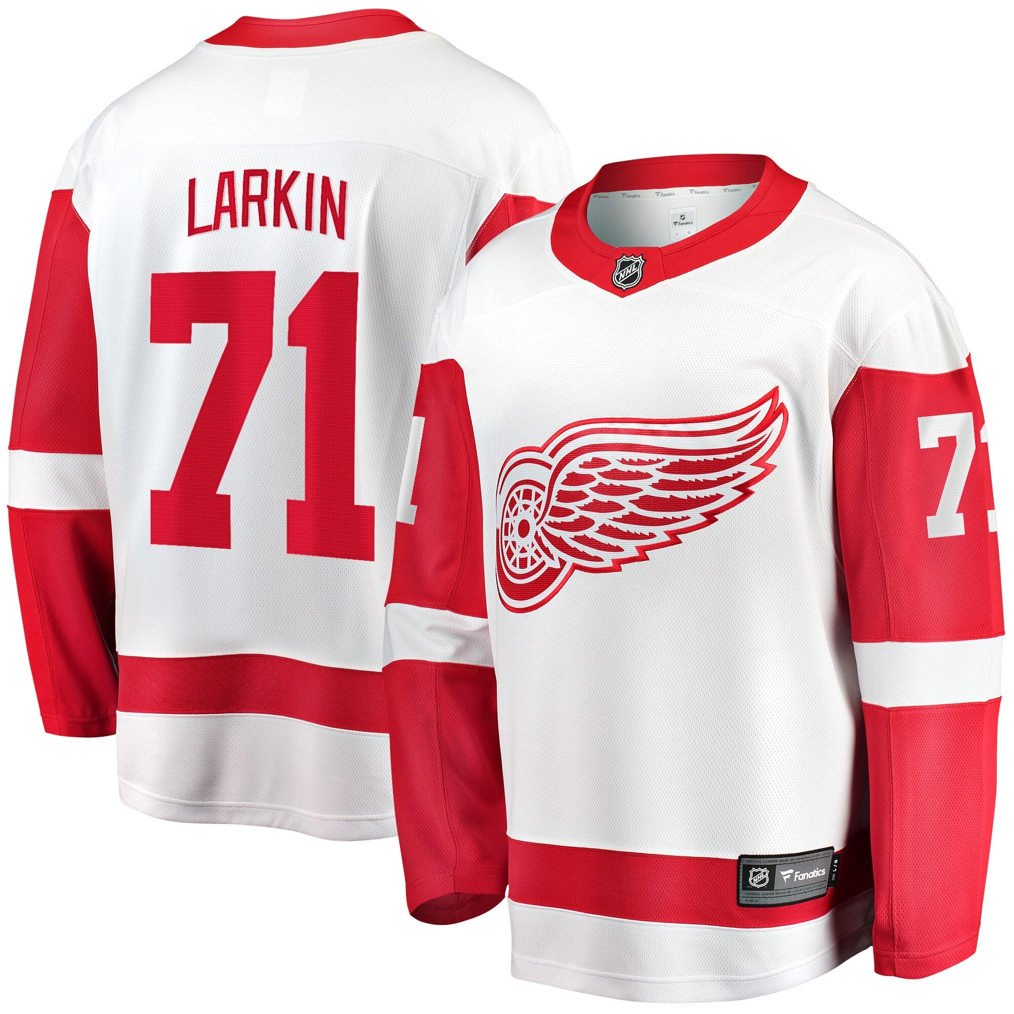 NHLアイスホッケー デトロイト レッドウィングス ユニフォームジャージ 