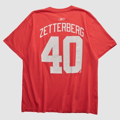 Detroit Red Wings Reebok 2010s T-shirt - Red - L by Fanatics Real Vintage
