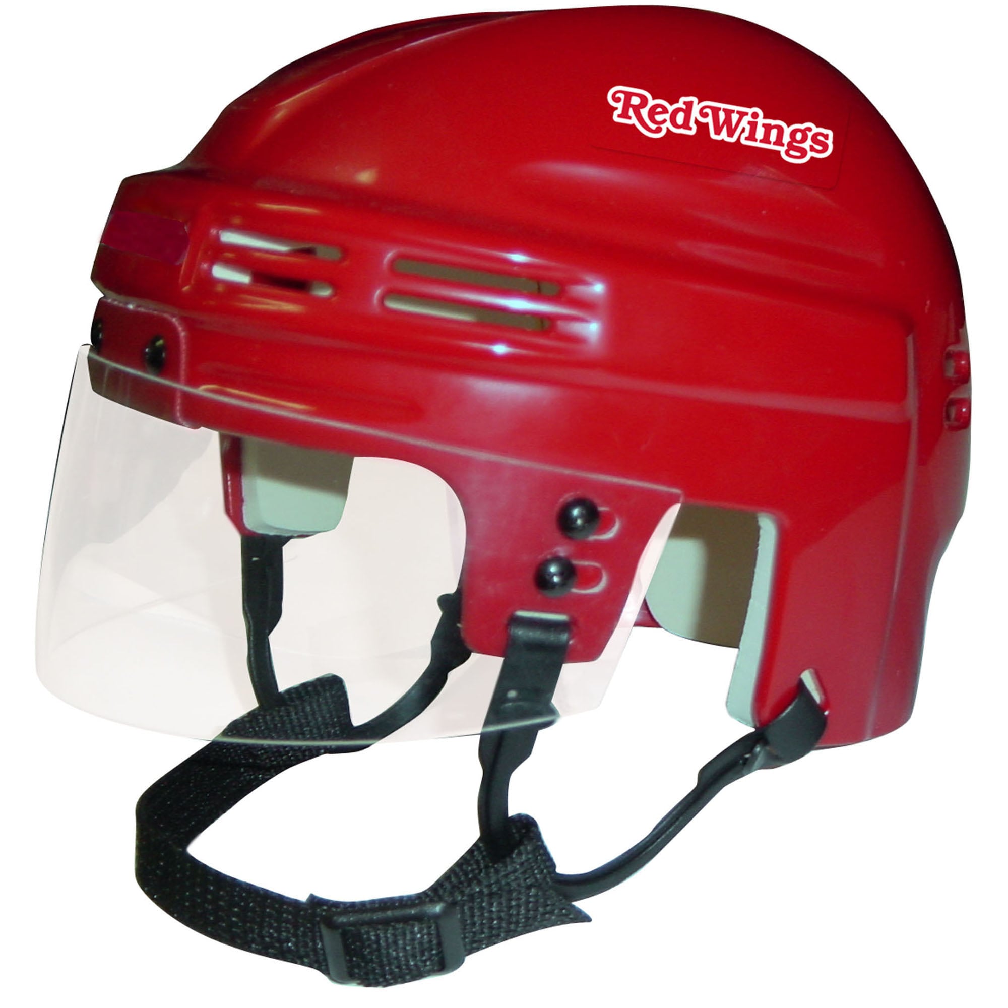 Mini-casque rouge Sportstar non signé des Red Wings de Détroit
