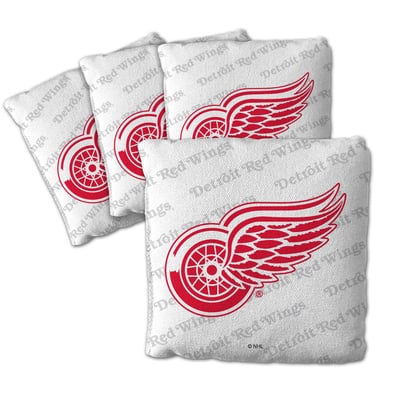Detroit Red Wings Fanpoint Four-Piece Cornhole Bag Set