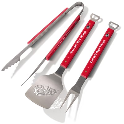 Detroit Red Wings Fanpoint Spirit Series 3-Piece BBQ Set
