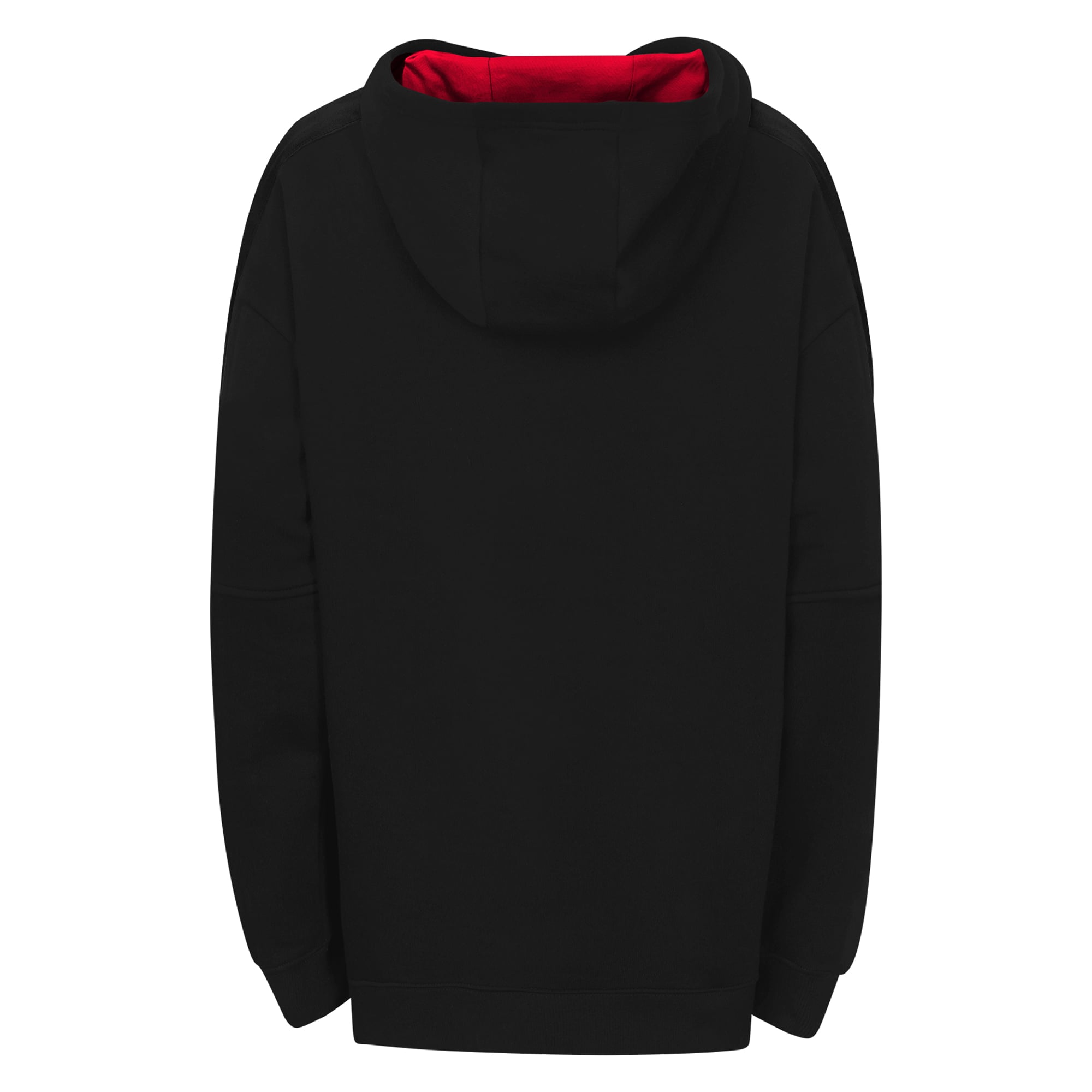 Sweat à capuche noir paillettes pour filles Outerstuff Red Wings de Détroit