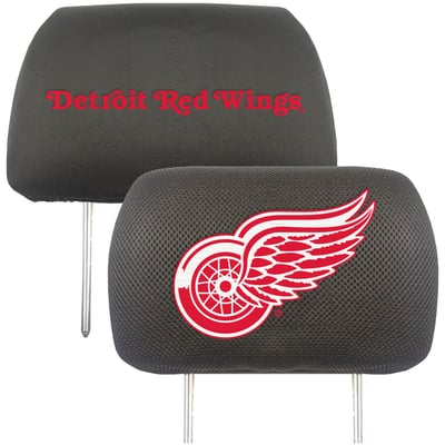 Detroit Red Wings Logo Brands Car Head Rest Cover