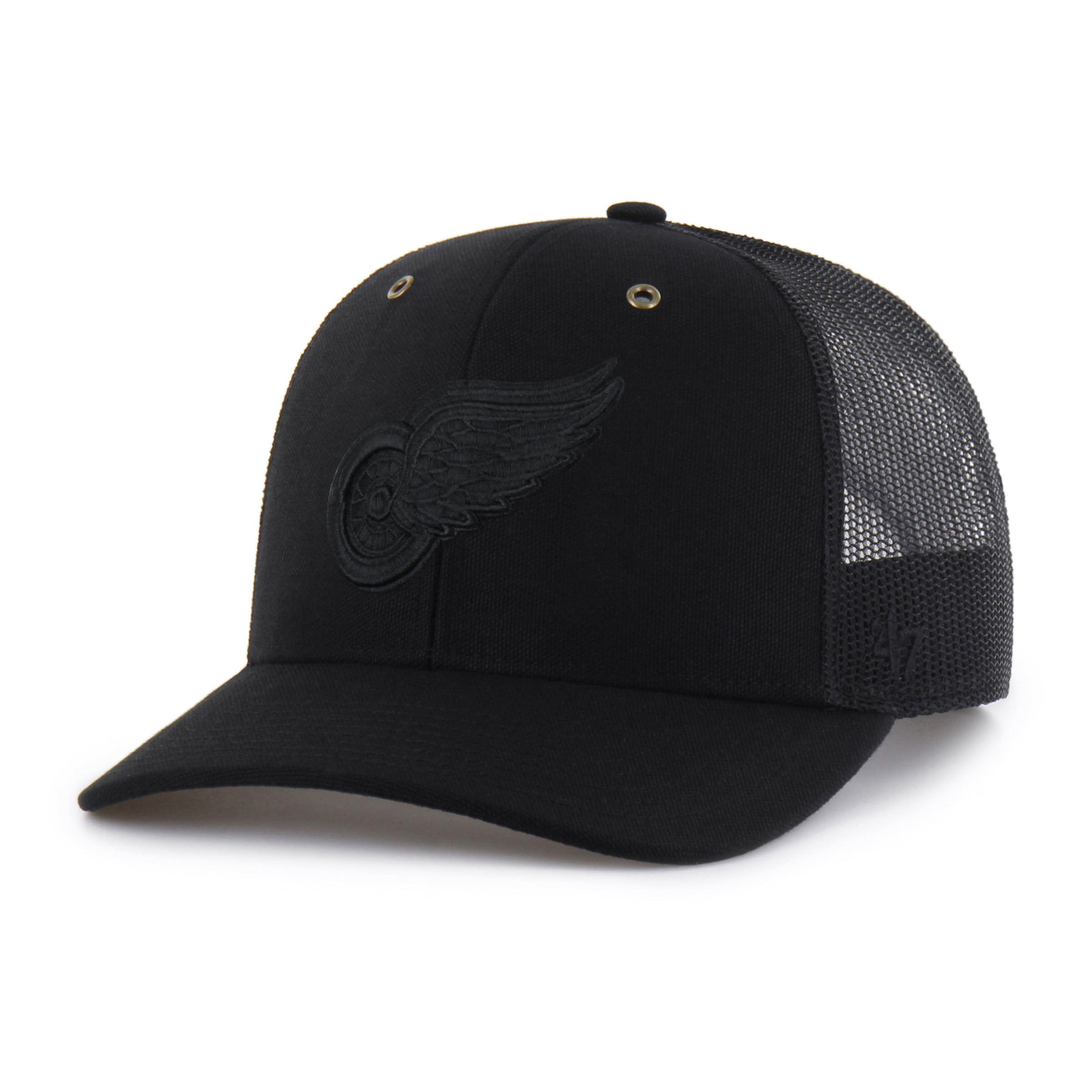 Casquette trucker noire ajustable pour homme '47 x Carhartt Detroit Red Wings
