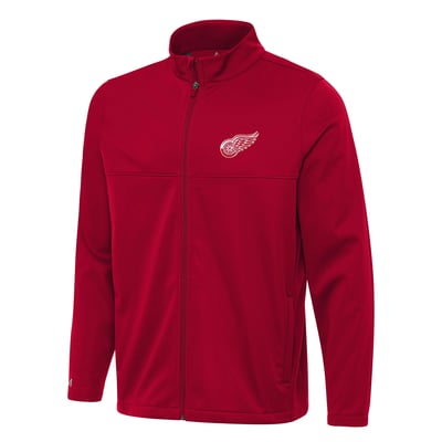 Detroit Red Wings Antigua Links 2 Full-Zip Golf Jacket - Red