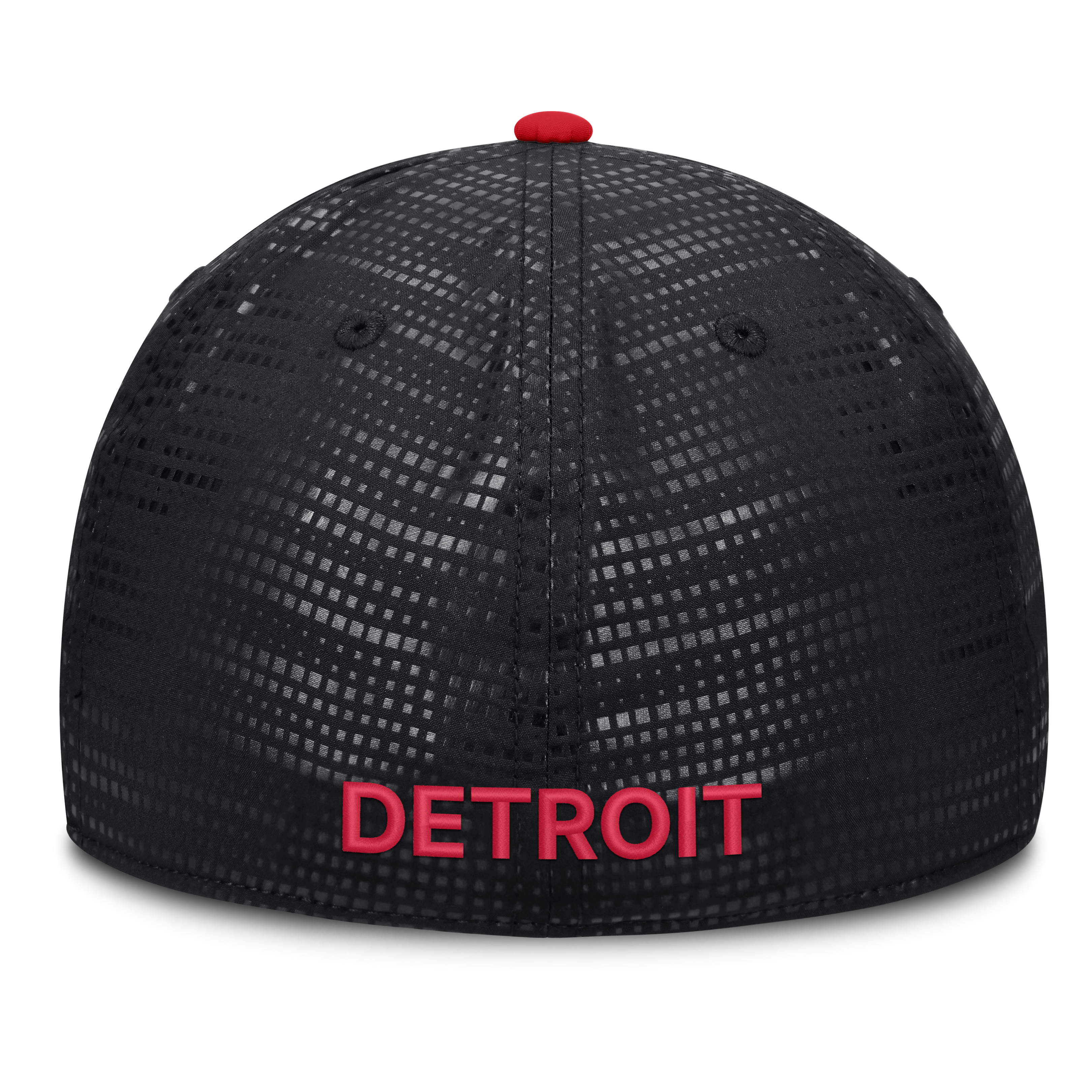 Men's Fanatics Black Detroit Red Wings Authentic Pro Rink Stretch Fit Hat
