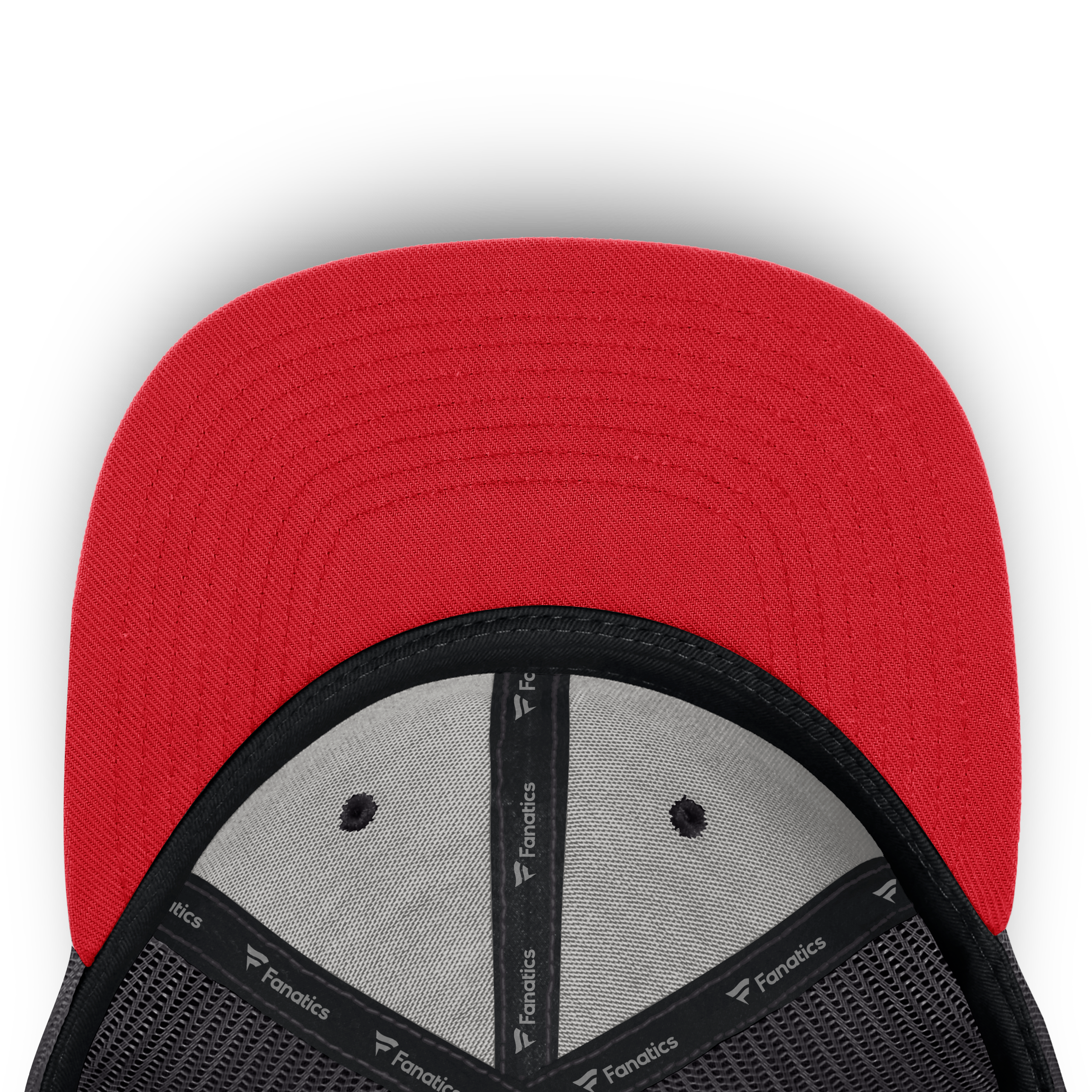 Casquette trucker ajustable Fanatics noire Detroit Red Wings Fundamental Limits pour homme