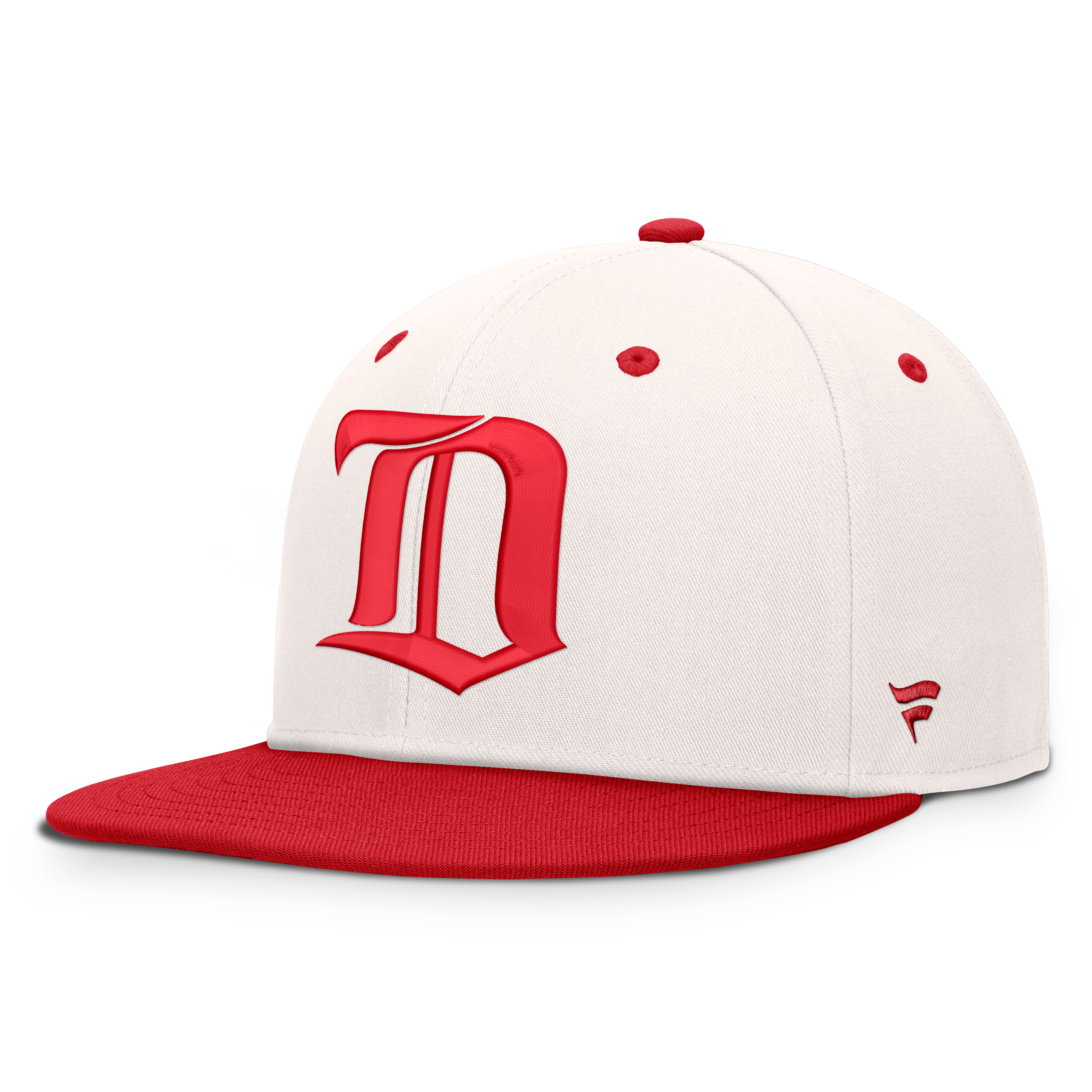 Casquette snapback Fanatics crème/rouge Detroit Red Wings Heritage Ballpark pour homme