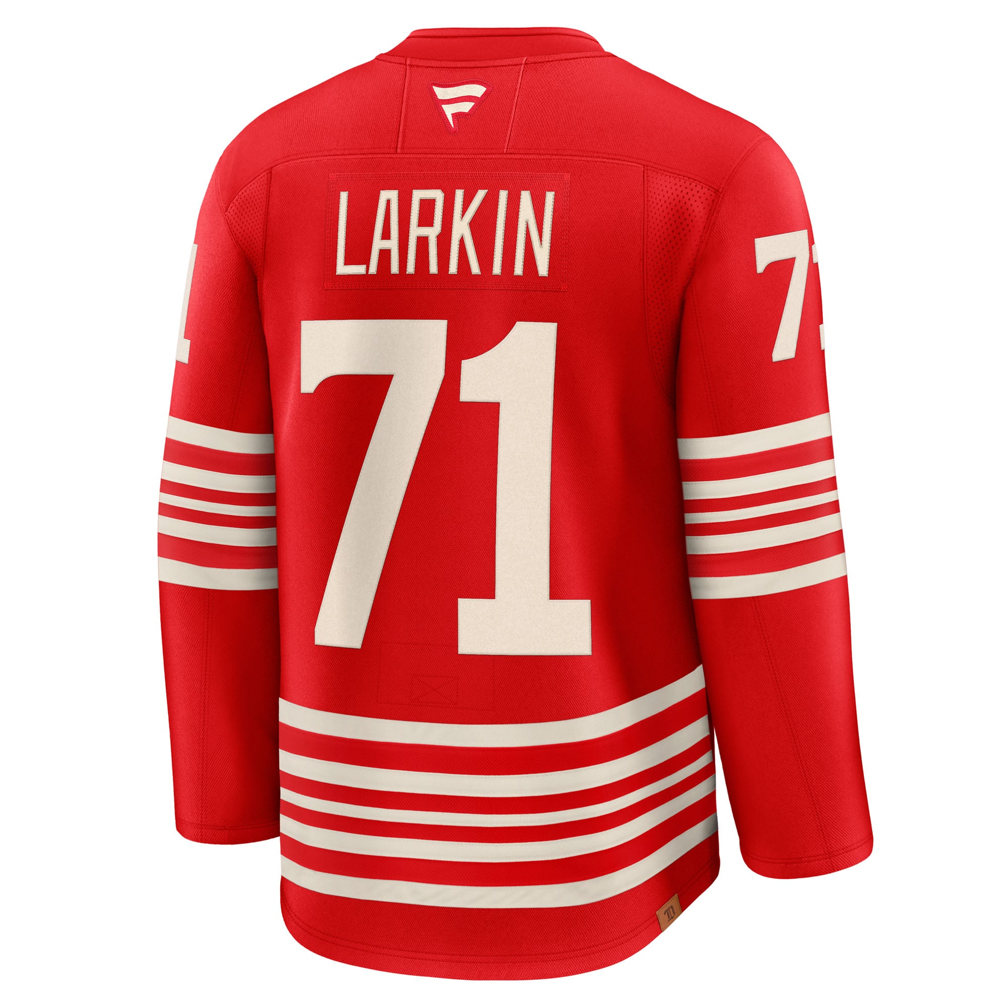 Men's Fanatics Dylan Larkin Red Detroit Wings Centennial Premium Player Jersey