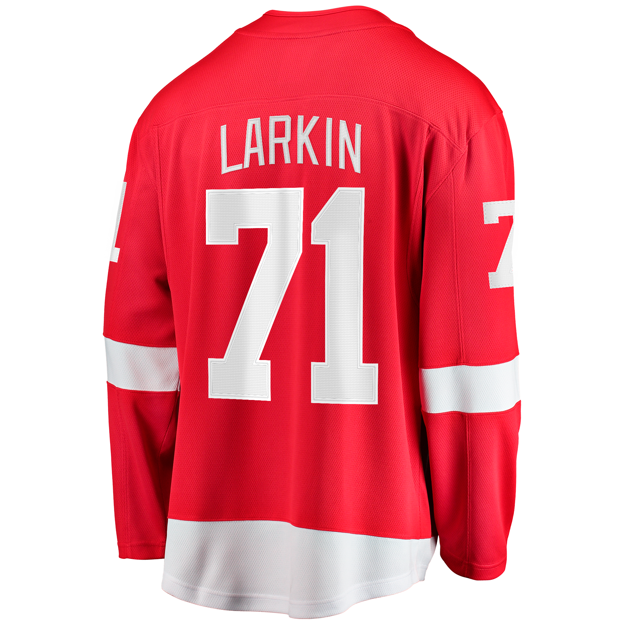 Men's Fanatics Dylan Larkin Red Detroit Wings Home Breakaway Jersey