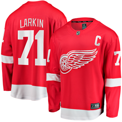 Maillot domicile Dylan Larkin des Red Wings de Détroit (Fanatics) - Rouge