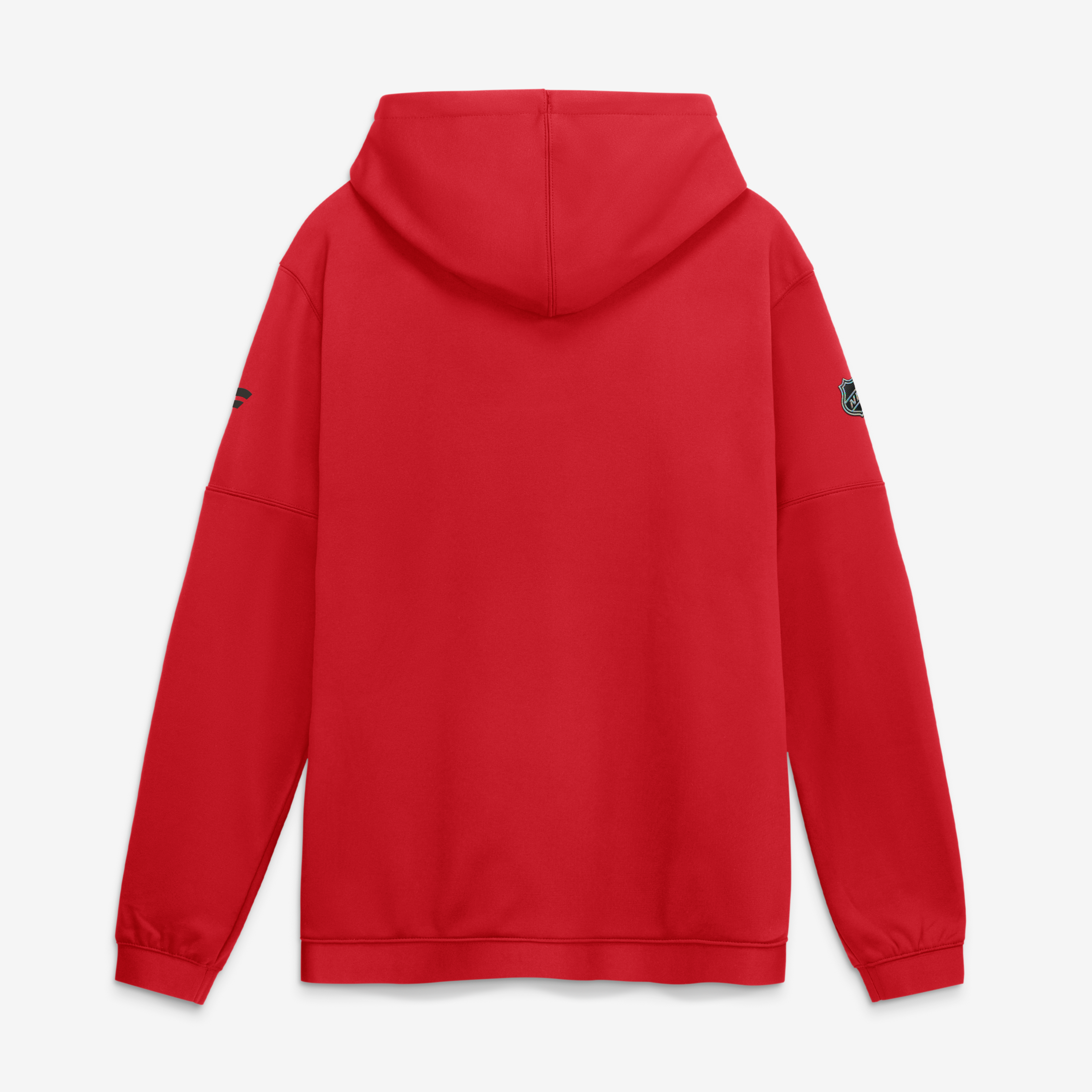 Men's Fanatics Red Detroit Wings Authentic Pro Rink Fleece Pullover Hoodie