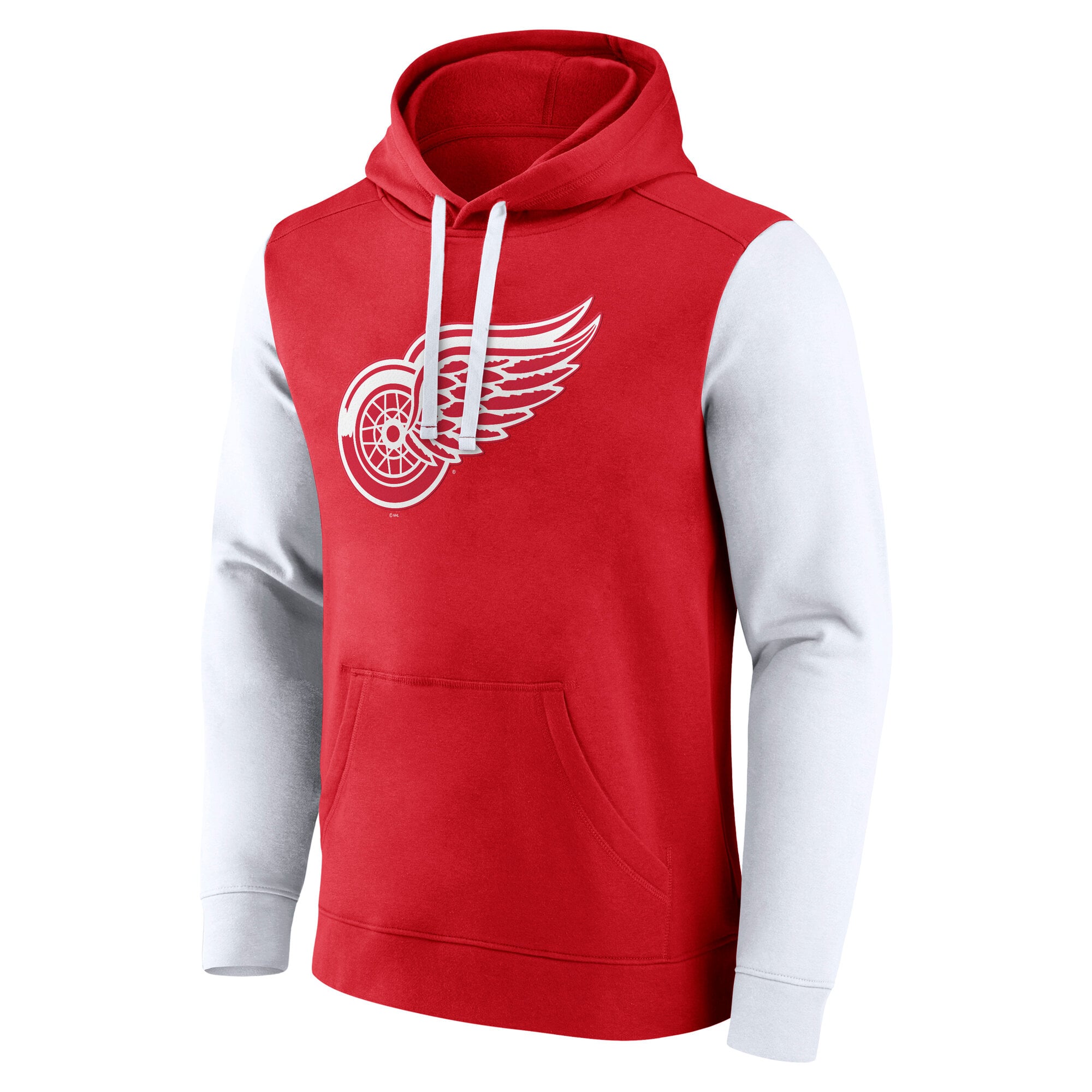 Sweat à capuche Fanatics rouge Detroit Red Wings Bold Attack pour homme
