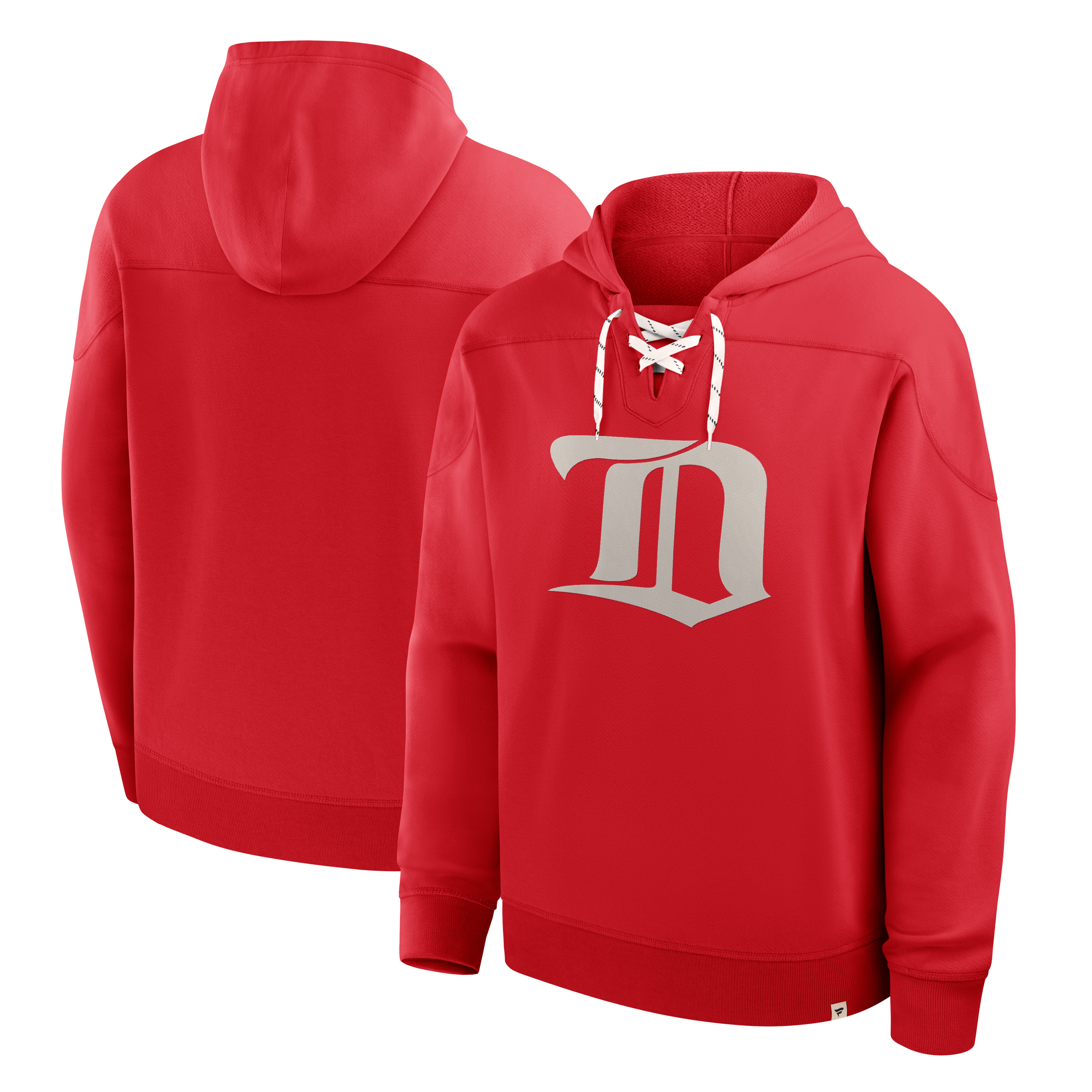 Sweat à capuche en molleton français rouge Detroit Red Wings pour homme de Fanatics