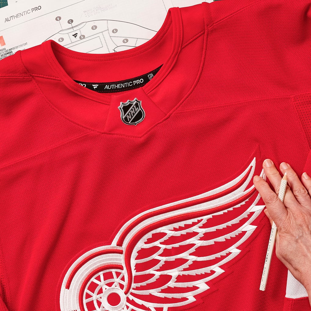 Detroit Red Wings Fanatics Home Authentic Pro Custom Jersey - Red