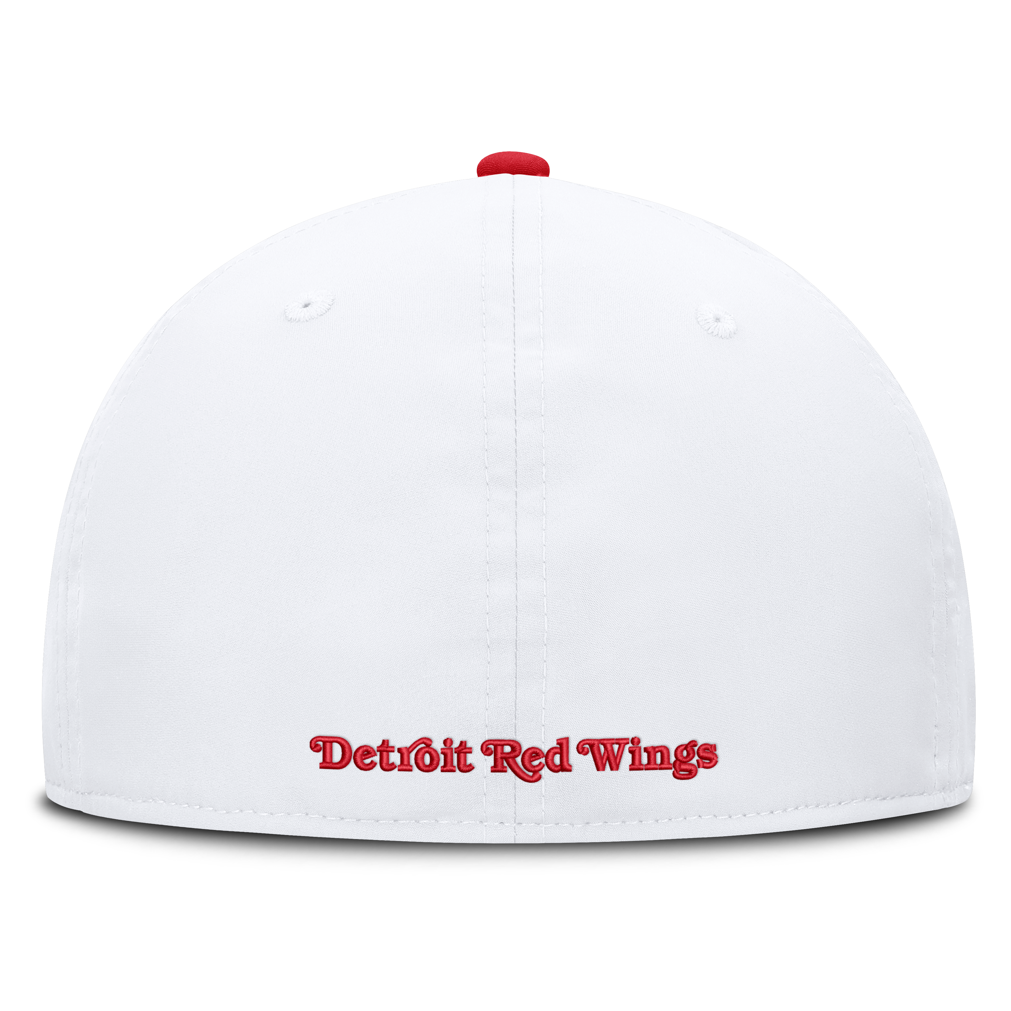 Men's Fanatics White/Red Detroit Red Wings Fundamental Stretch Hat