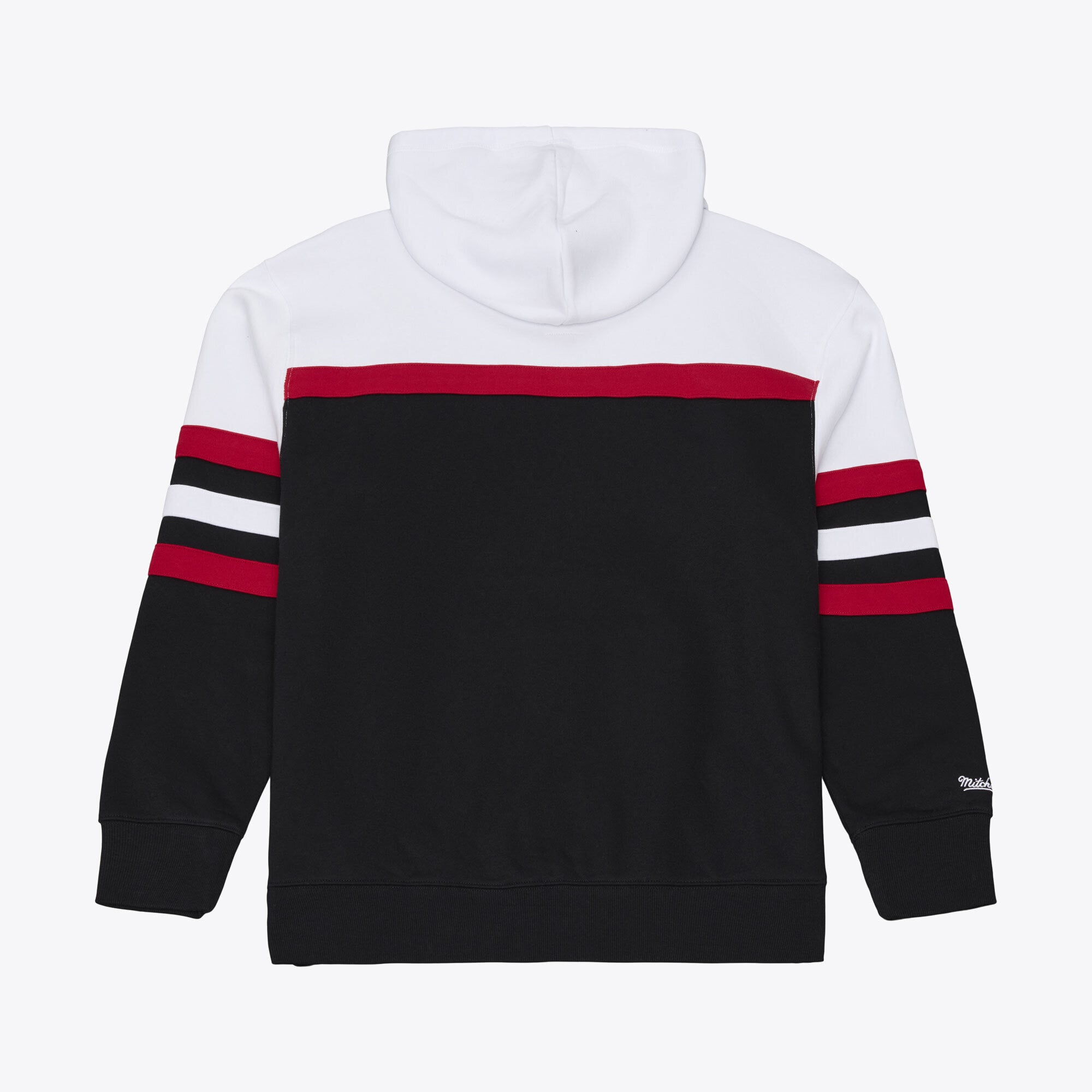 Men's Mitchell & Ness Black Detroit Red Wings Head Coach Hoodie