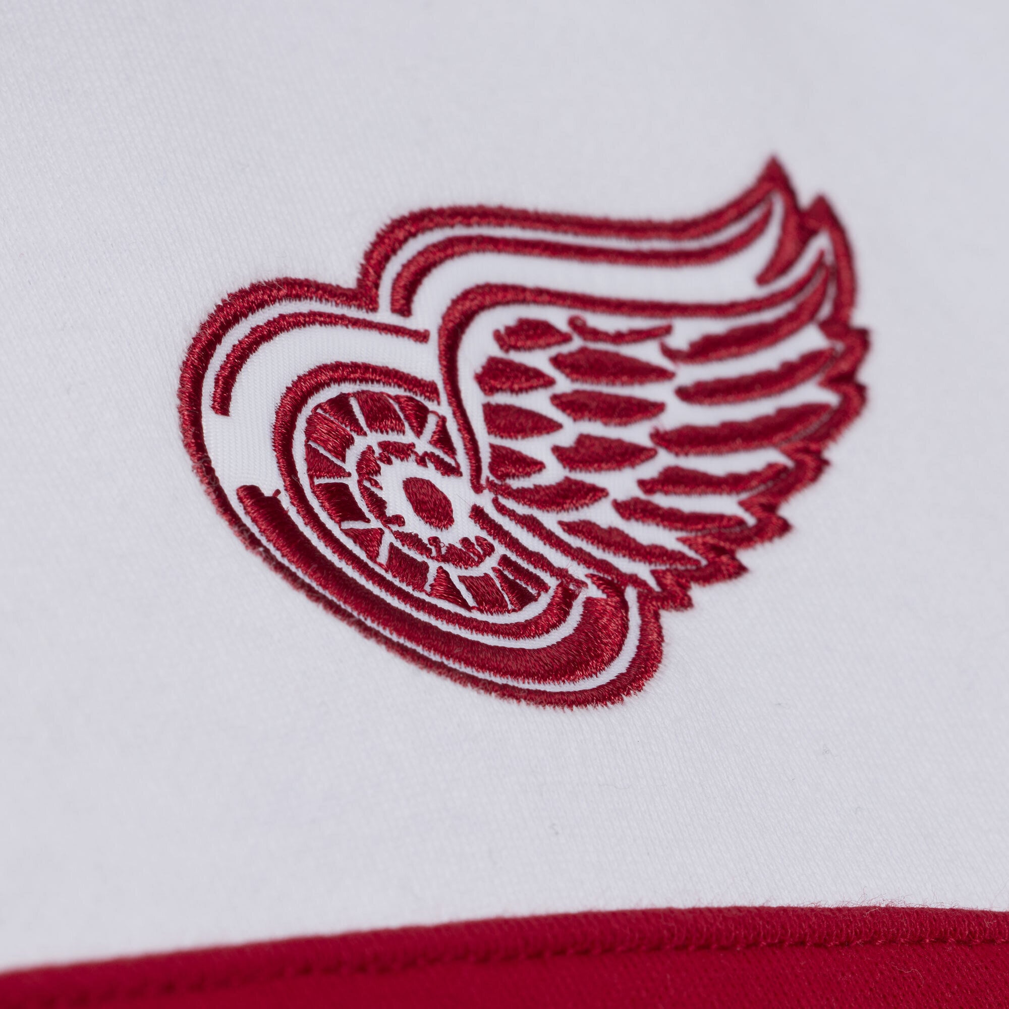 Men's Mitchell & Ness Black Detroit Red Wings Head Coach Hoodie