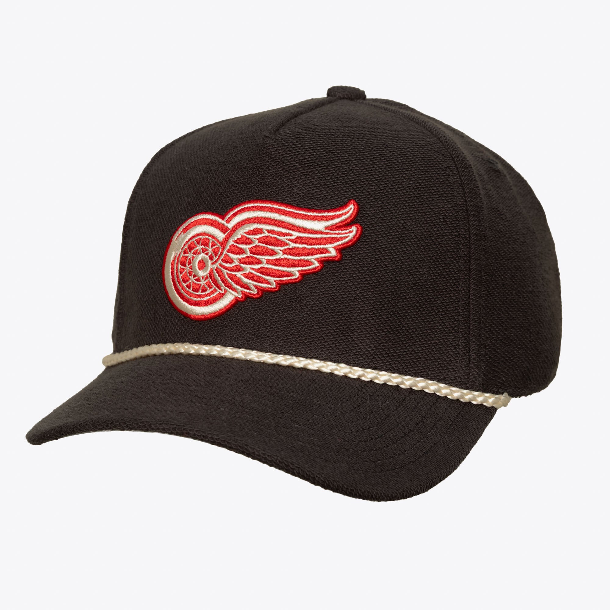 Men's Mitchell & Ness  Charcoal Detroit Red Wings Heritage Hues Pro Crown Snapback Hat