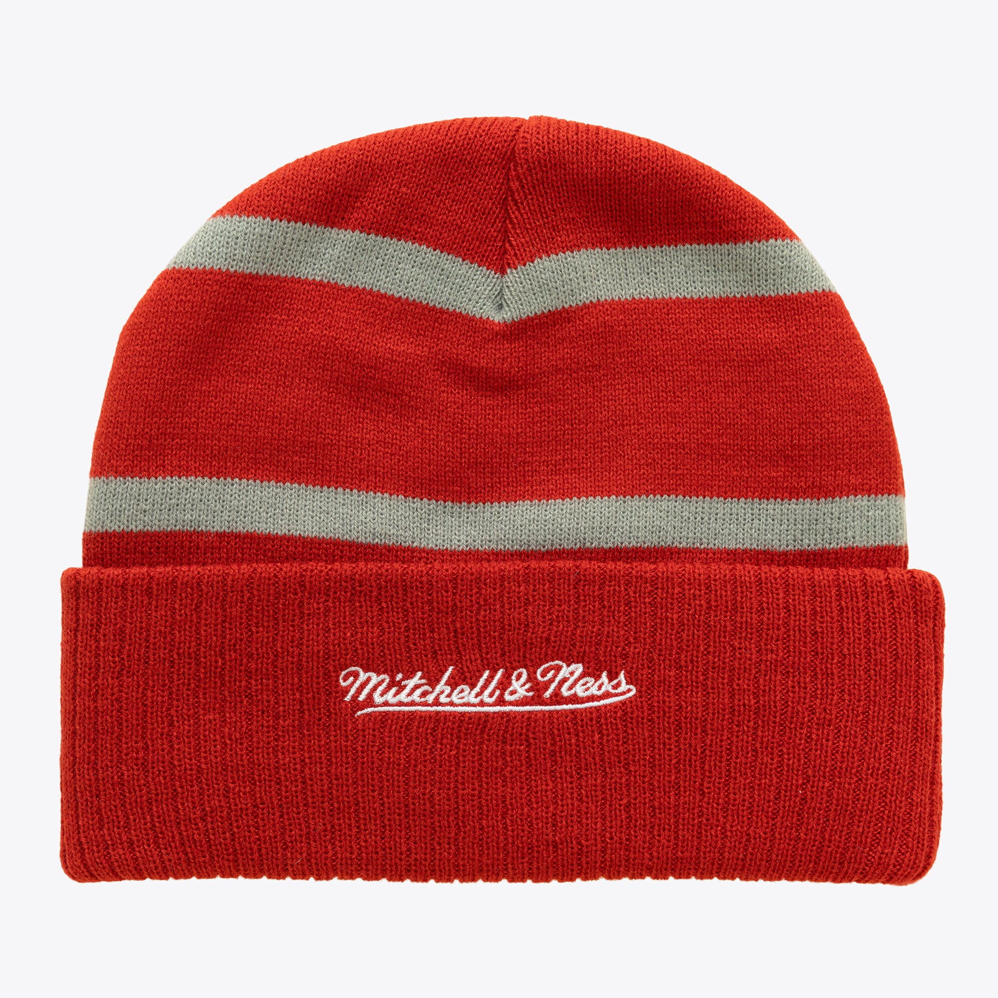 Bonnet à revers Mitchell & Ness rouge Detroit Red Wings pour homme