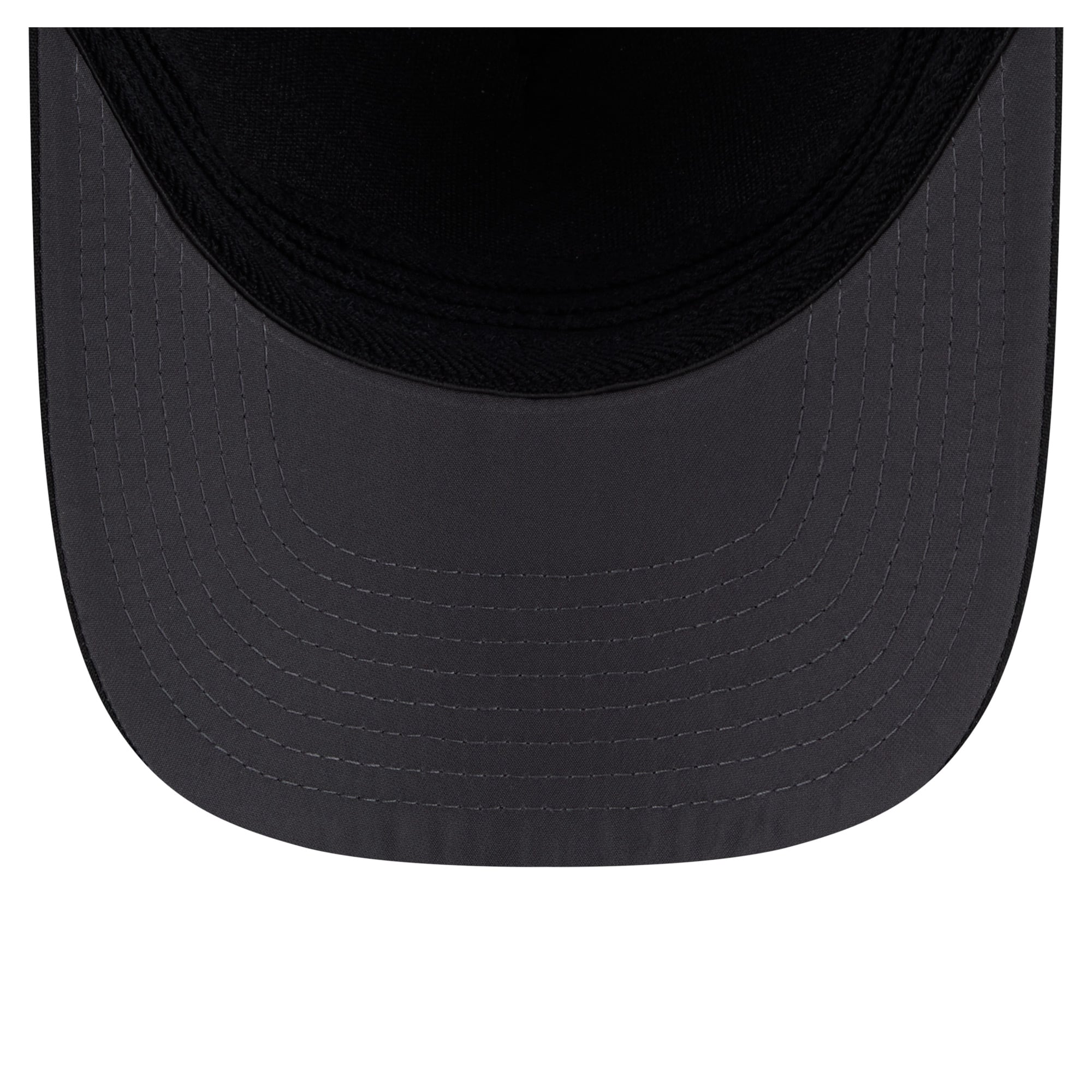 Men's New Era Black Detroit Red Wings Zero Dark 39THIRTY A-Frame M-Crown Flex Hat