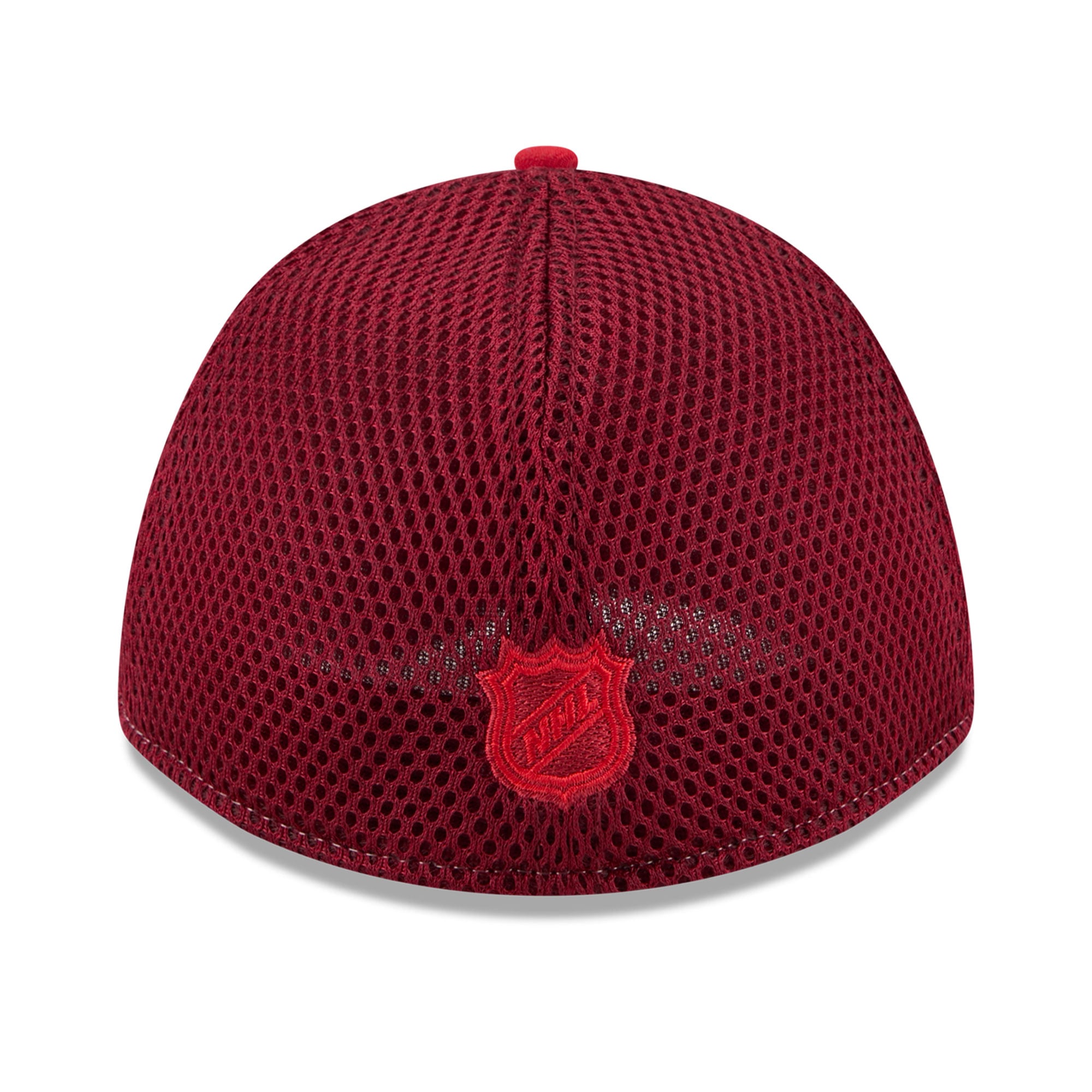 Casquette extensible New Era rouge Detroit Red Wings Neo Mesh 39THIRTY M-Crown pour homme