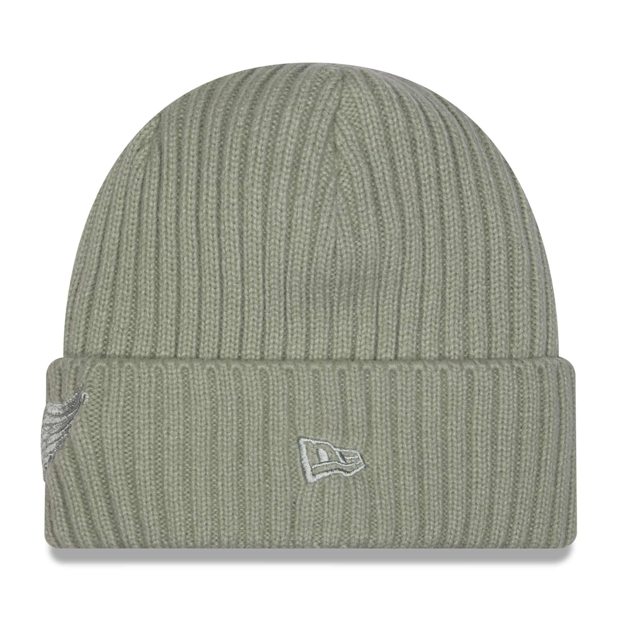 Bonnet à revers New Era vert sauge Detroit Red Wings pour homme