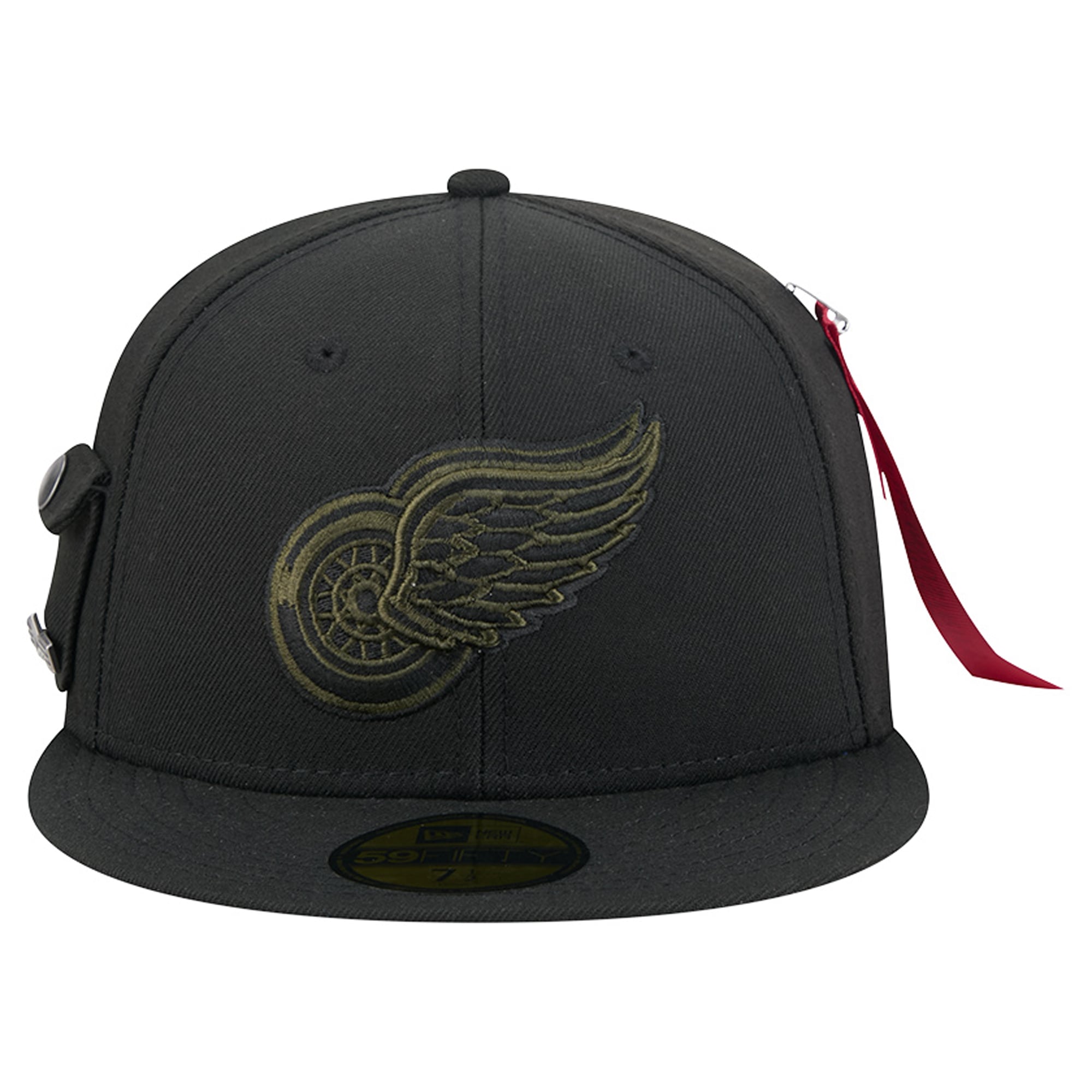 Casquette ajustée New Era x Alpha Industries Detroit Red Wings 59FIFTY pour homme