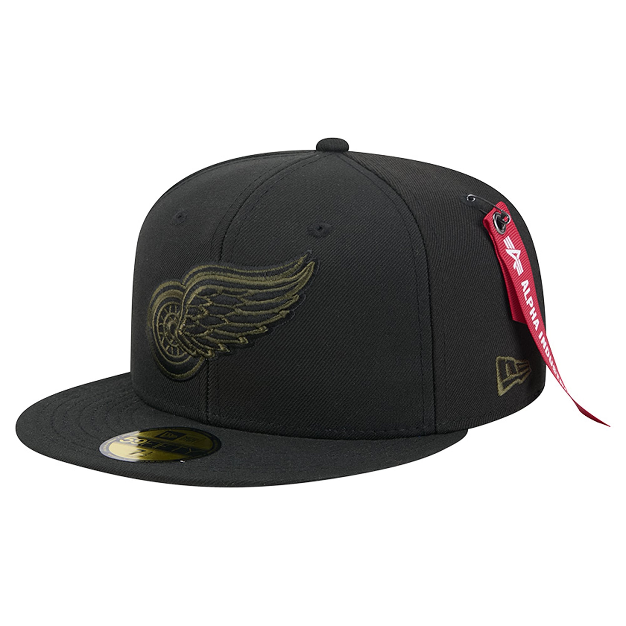 Casquette ajustée New Era x Alpha Industries Detroit Red Wings 59FIFTY pour homme