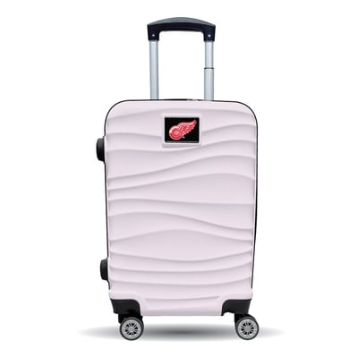 Detroit Red Wings MOJO Pink Color Blitz Carry-On Hardcase Spinner Luggage
