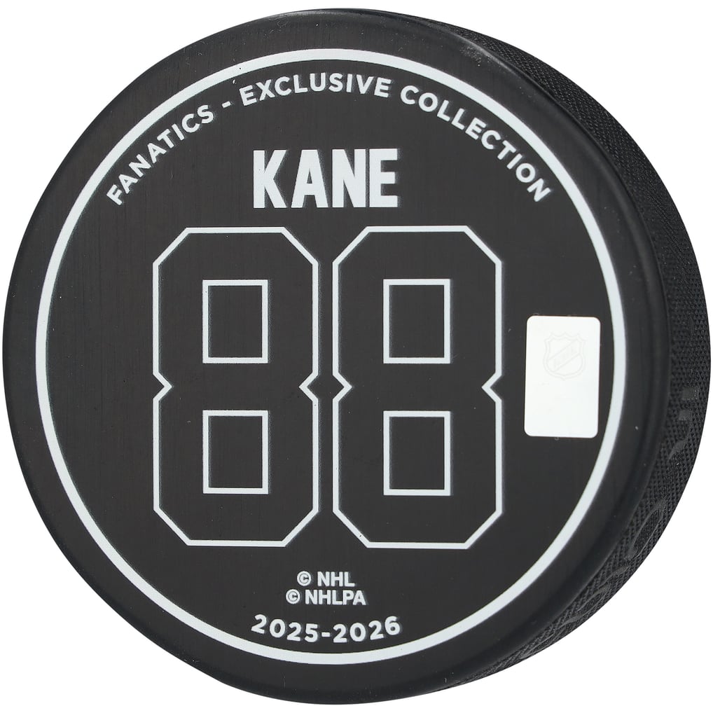 Patrick Kane Detroit Red Wings Autographed Fanatics Authentic 500th NHL Goal Hockey Puck - Limited Edition of 188