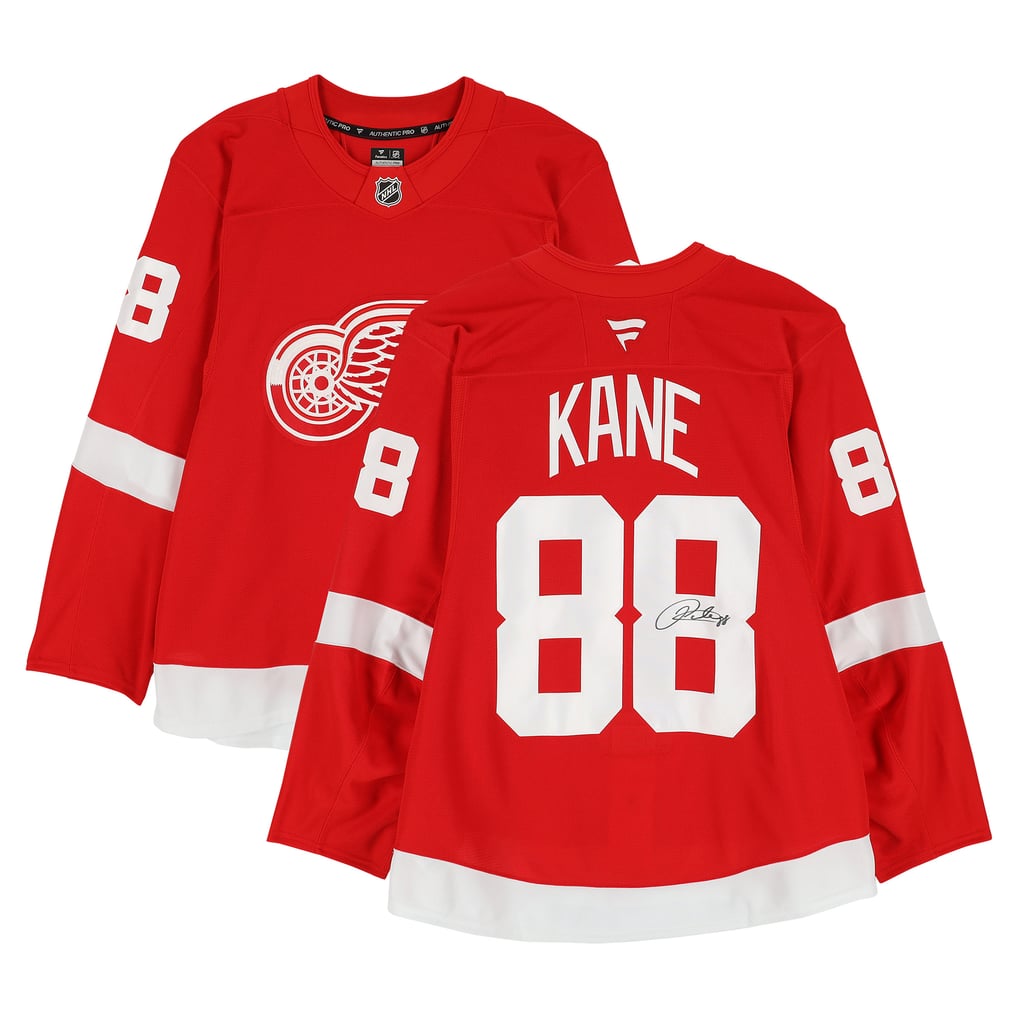Patrick Kane Detroit Red Wings Autographed Fanatics Authentic Red Fanatics Authentic Pro Jersey